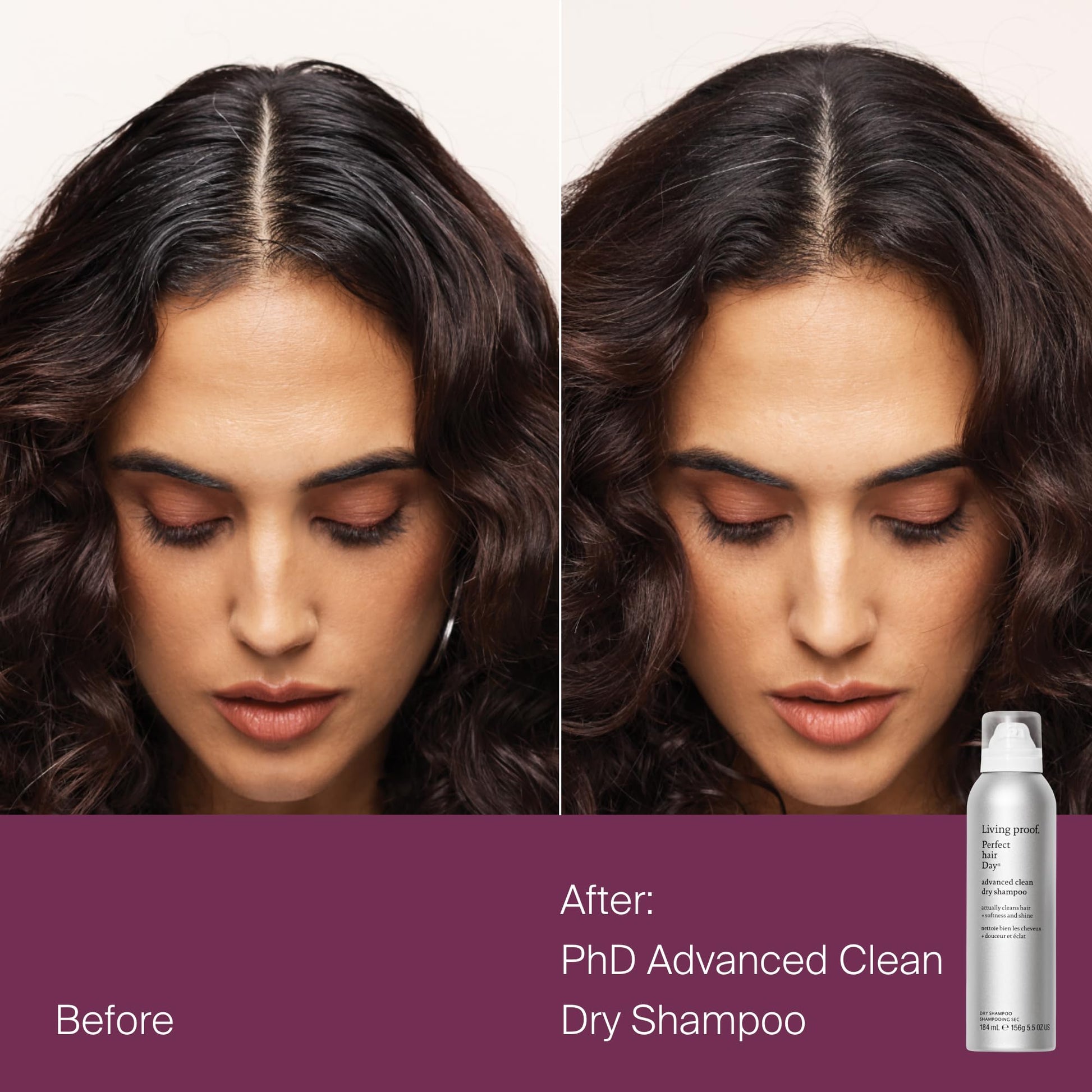 Maroon Living proof Perfect hair Day Dry Shampoo and Advanced Clean Dry Shampoo Gift Set($63 value)