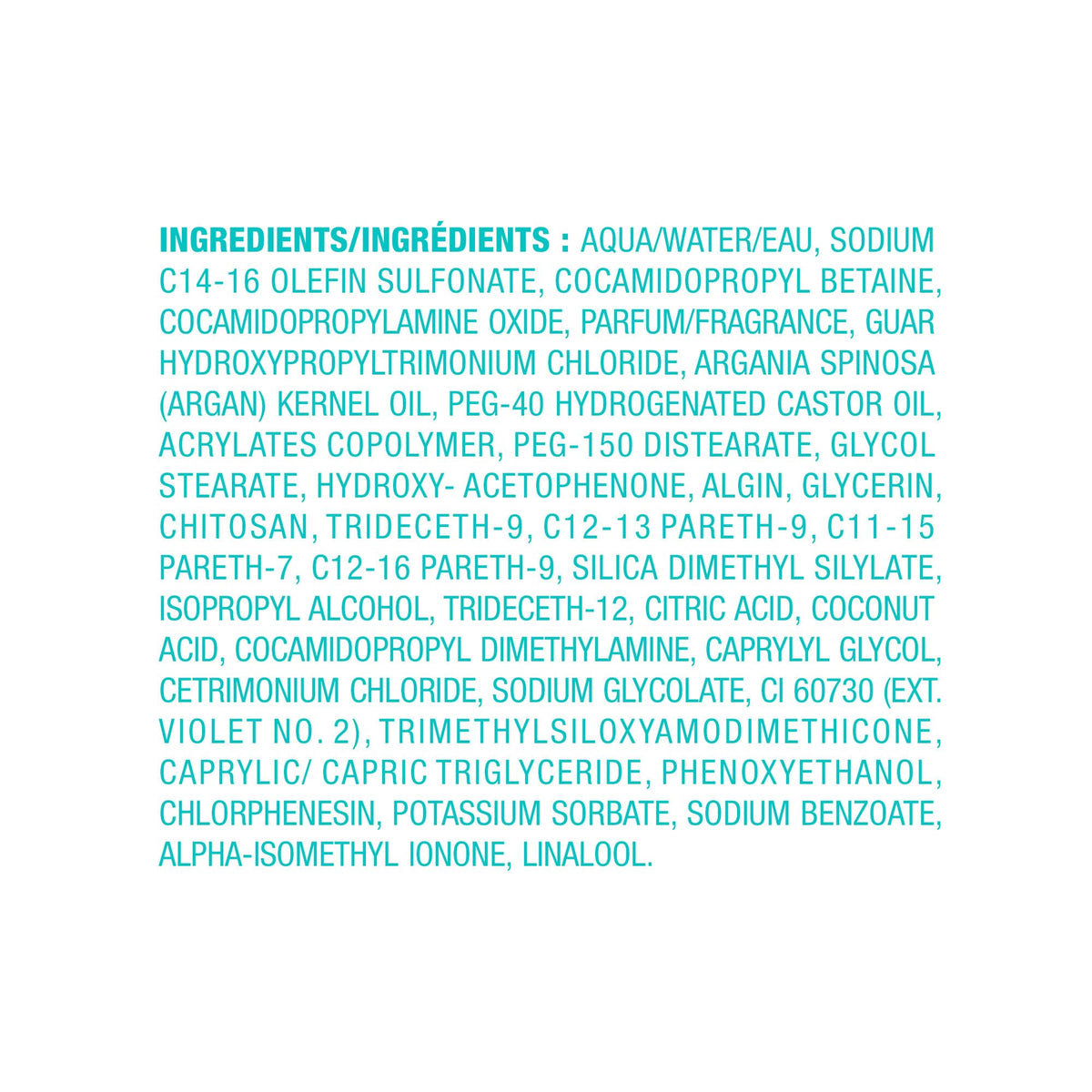 Light Cyan Moroccanoil Blonde Perfecting Purple Shampoo, 2.4 oz