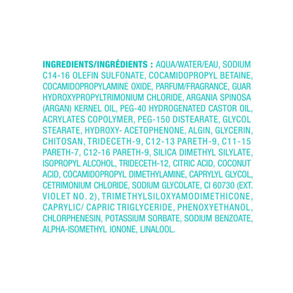 Light Cyan Moroccanoil Blonde Perfecting Purple Shampoo, 2.4 oz