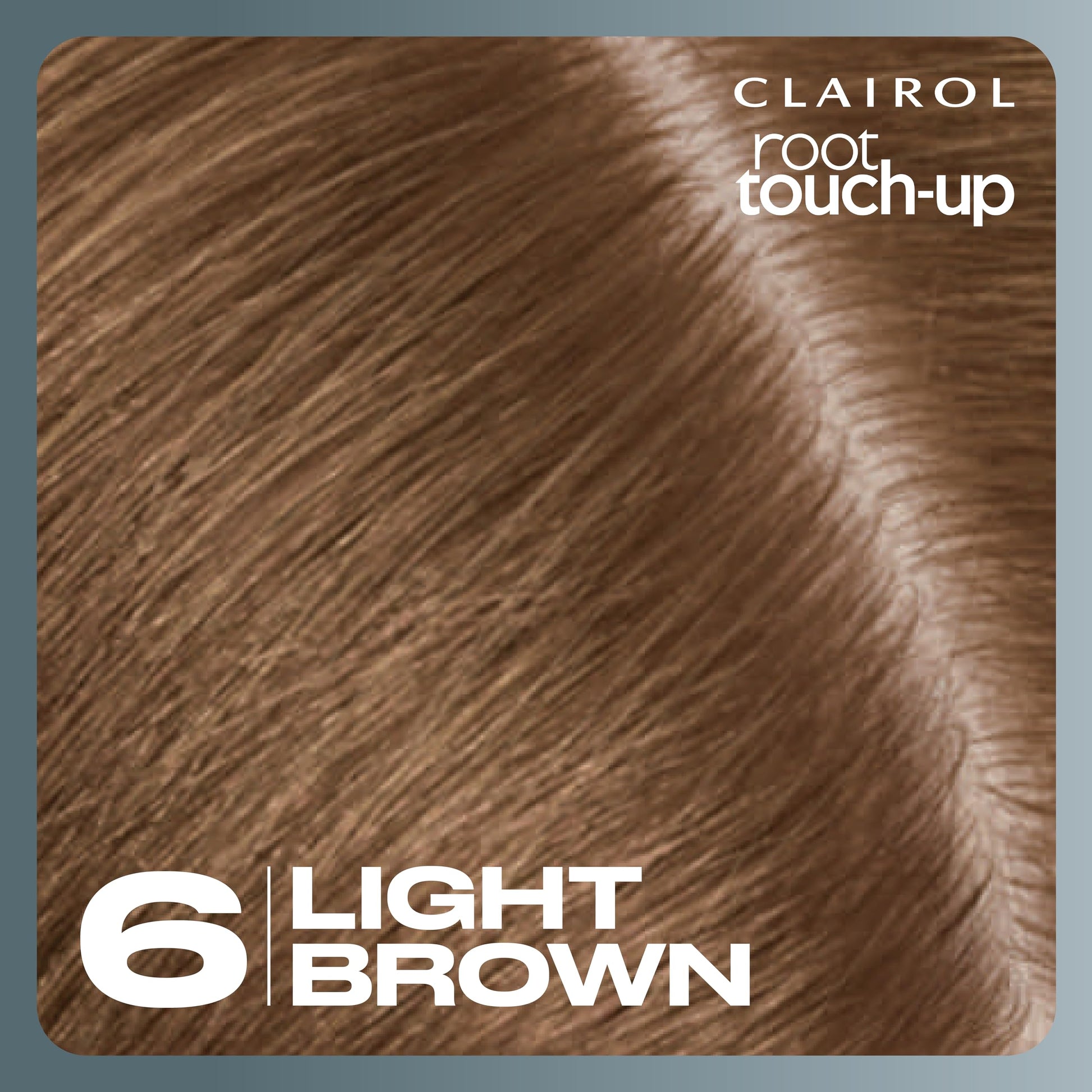 Dark Olive Green Clairol Root Touch-Up by Nice'n Easy Permanent Hair Dye, 6 Light Brown Hair Color| 100% Gray Coverage | Easy Brush Application | Matches Professional Salon Shades | Pack of 2