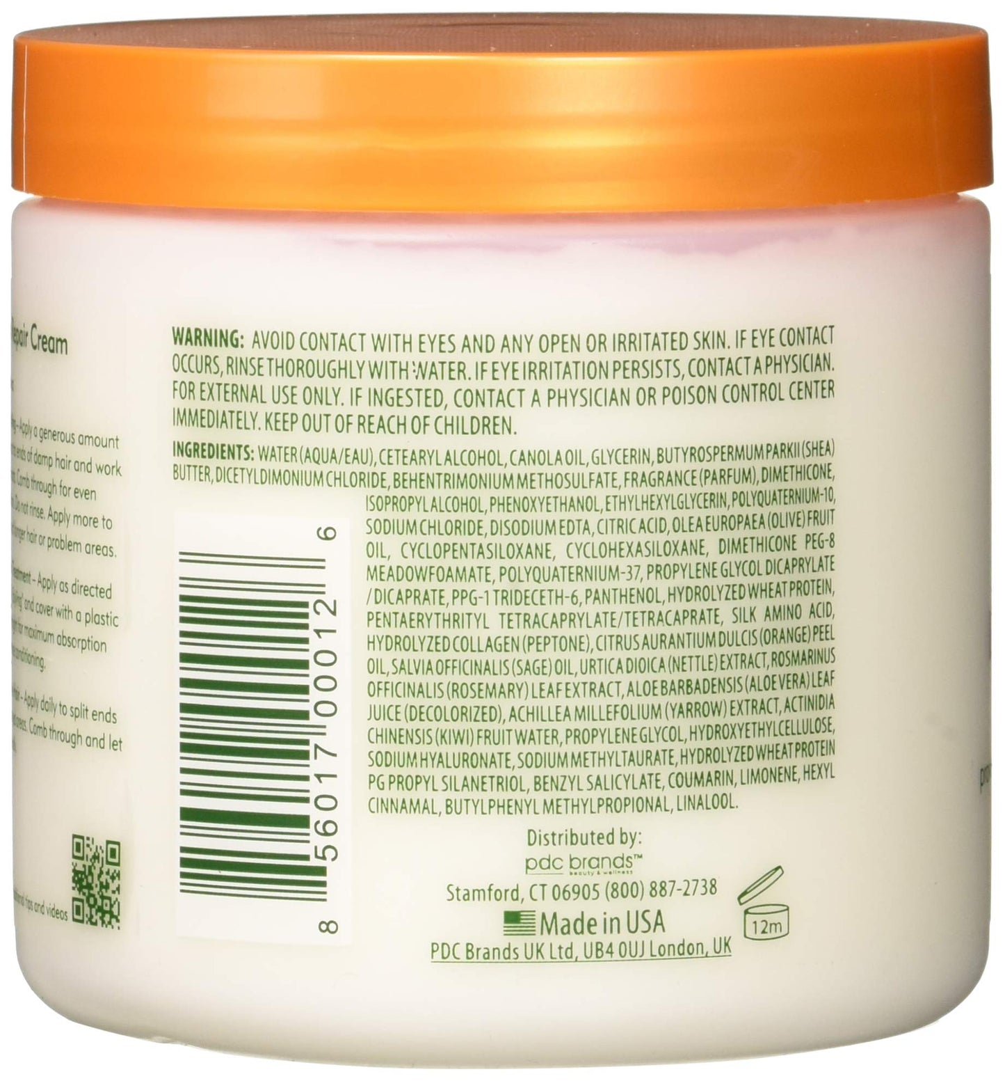 Gray Cantu Leave-in Conditioning Repair Cream, 16 oz (Pack of 4)