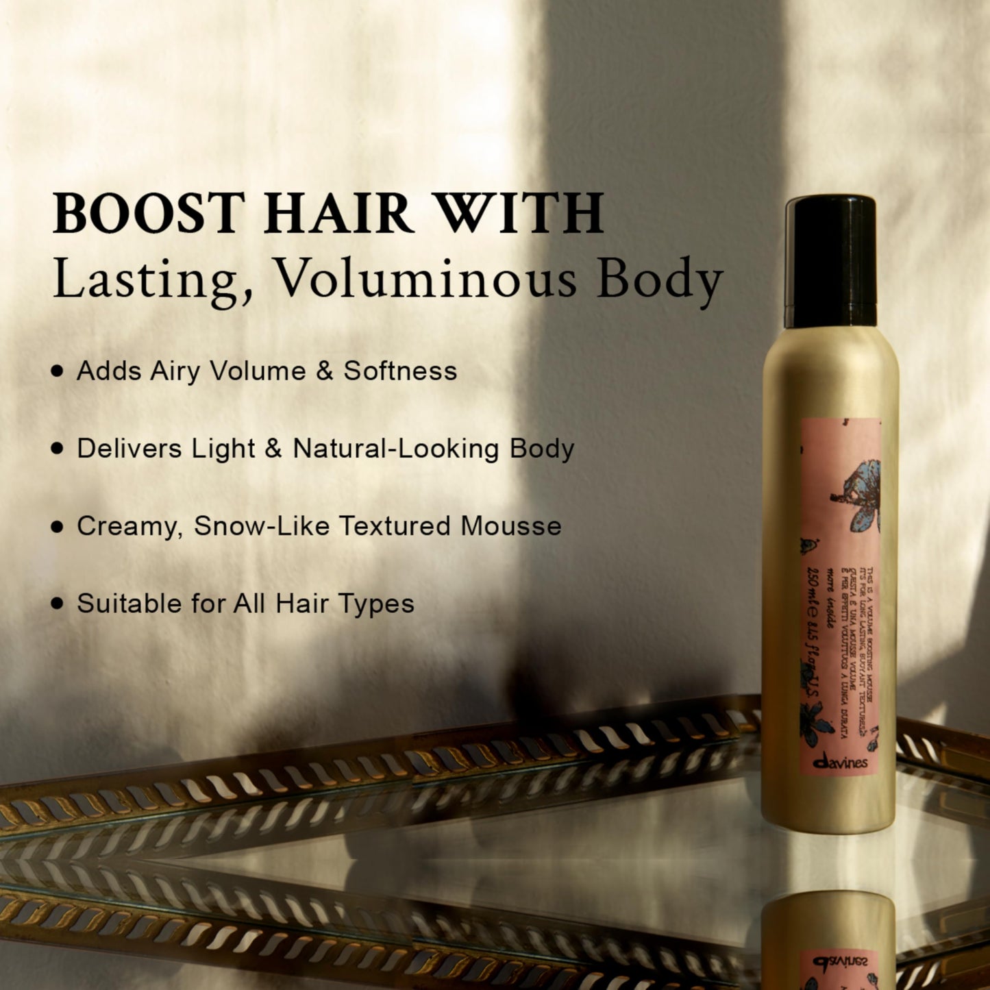Dim Gray Davines This is a Volume Boosting Mousse, 8.43 Ounce