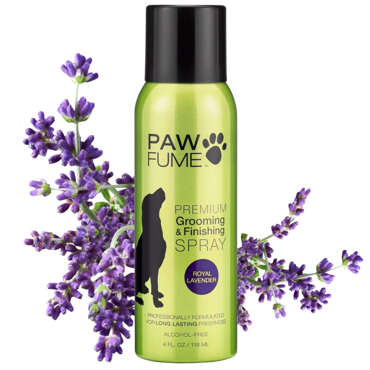 White Smoke PAWFUME Dog Detangler Grooming Spray, Royal Lavender, 1-Pack – Keeps Pups Fresh All Day – Hypoallergenic, Alcohol-Free, Detangling & Moisturizing – Salon-Quality Dog Necessities for Coat & Fur Care