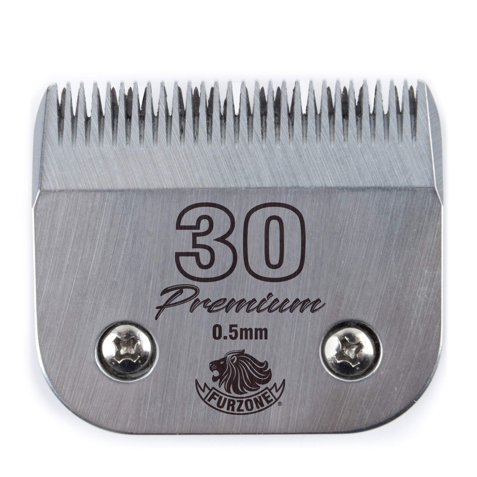 Light Slate Gray FURZONE 30 Blades for Dog Grooming, Size 30 1/50" Dog Clipper Blade, Made of Extra Durable Japanese Steel, Compatible with Most Andis, Oster, Wahl A5 Clippers