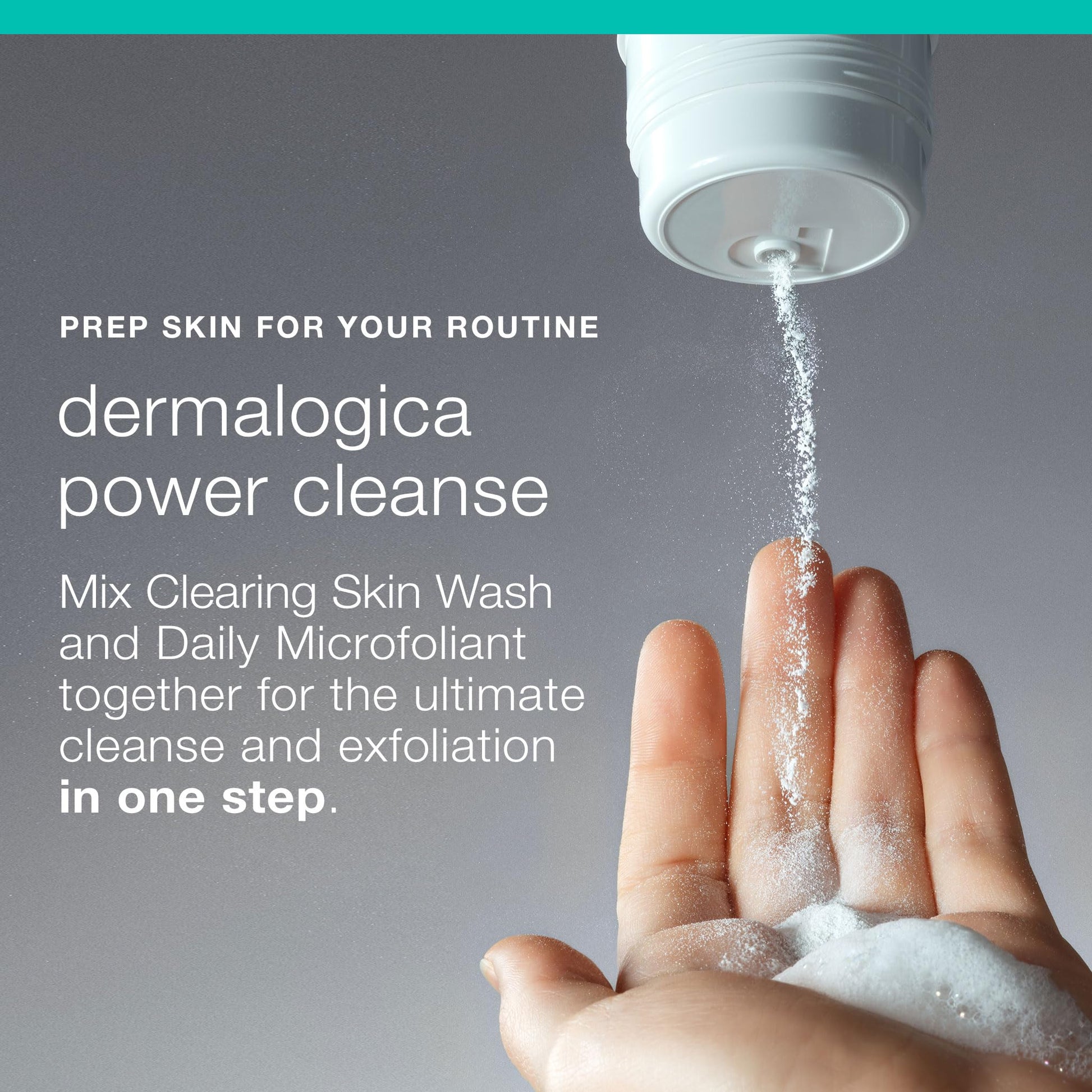 Dark Gray Dermalogica Clearing Skin Wash (8.4 Fl Oz) Anti-Aging Acne Face Wash - Natural Breakout Clearing Foam with Salicylic Acid and Tea Tree Oil