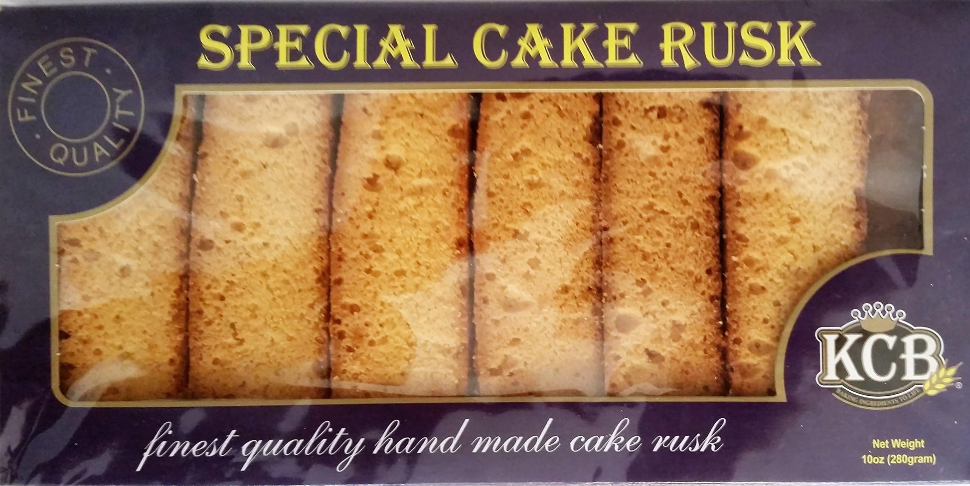 Dark Slate Gray KCB Special Cake Rusk Finest Quality 10oz
