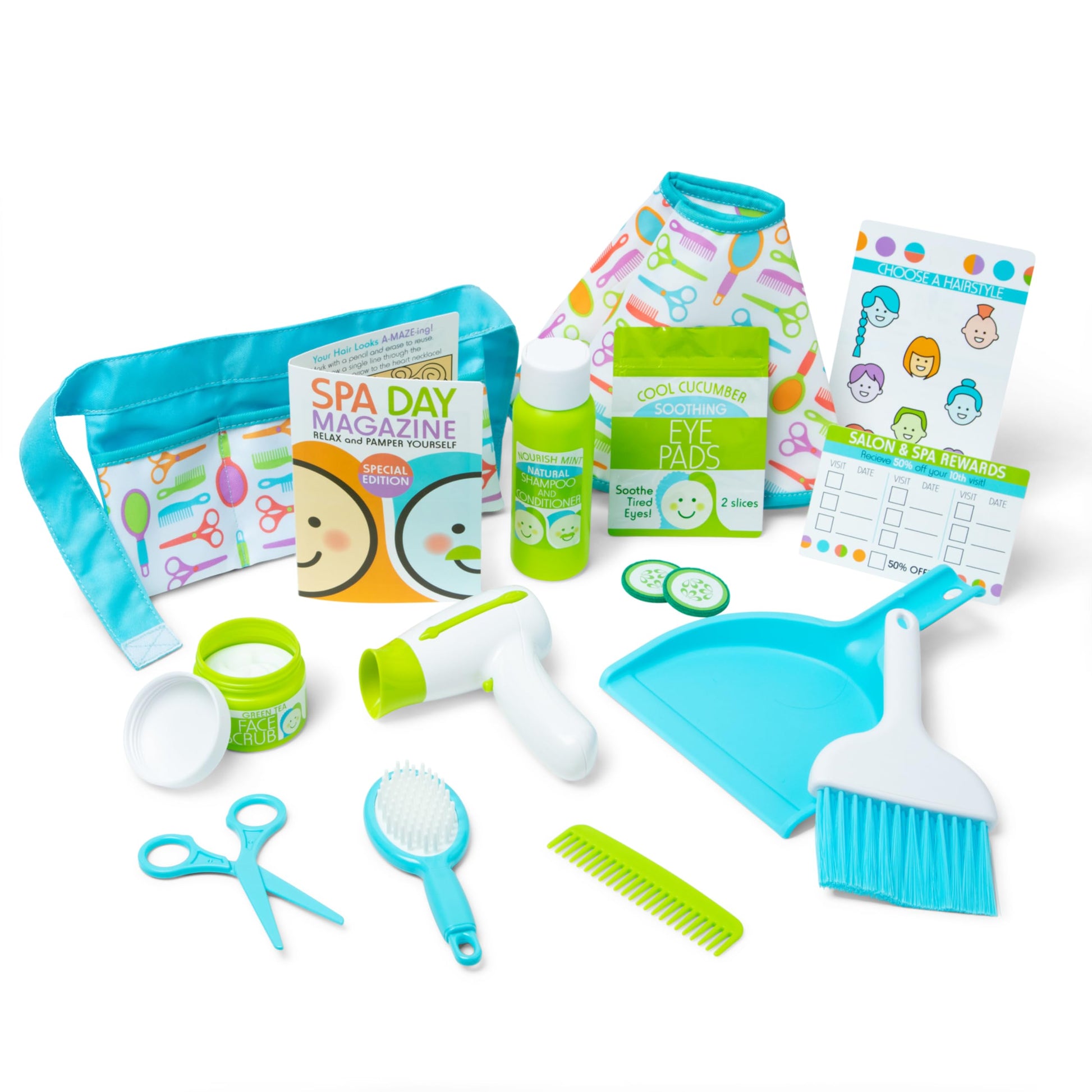White Smoke Melissa & Doug Love Your Look - Salon & Spa Play Set