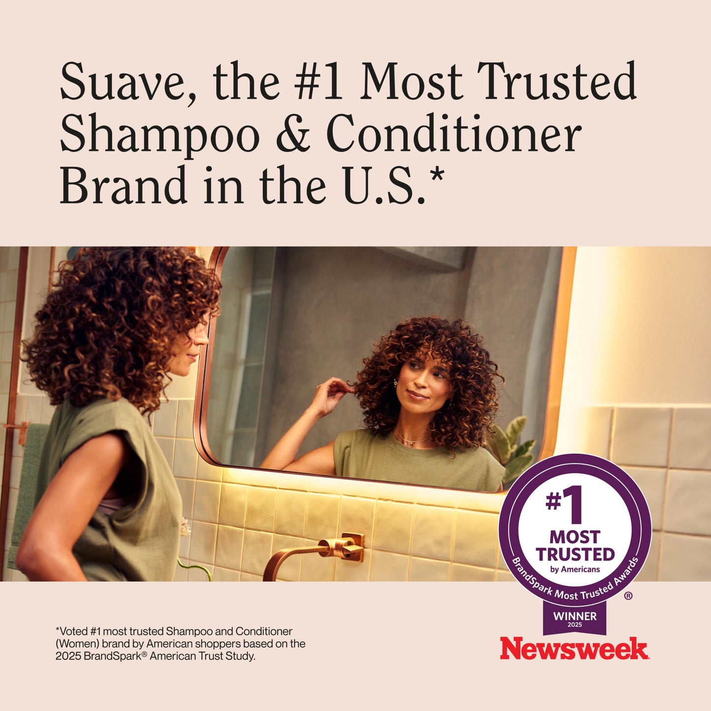 Antique White Suave Keratin Infusion Color Care Conditioner for Color-Treated Hair, Anti Fade + 48HR Frizz Control, Smooths & Boosts Shine, 28 FL OZ Pump, 4 Count