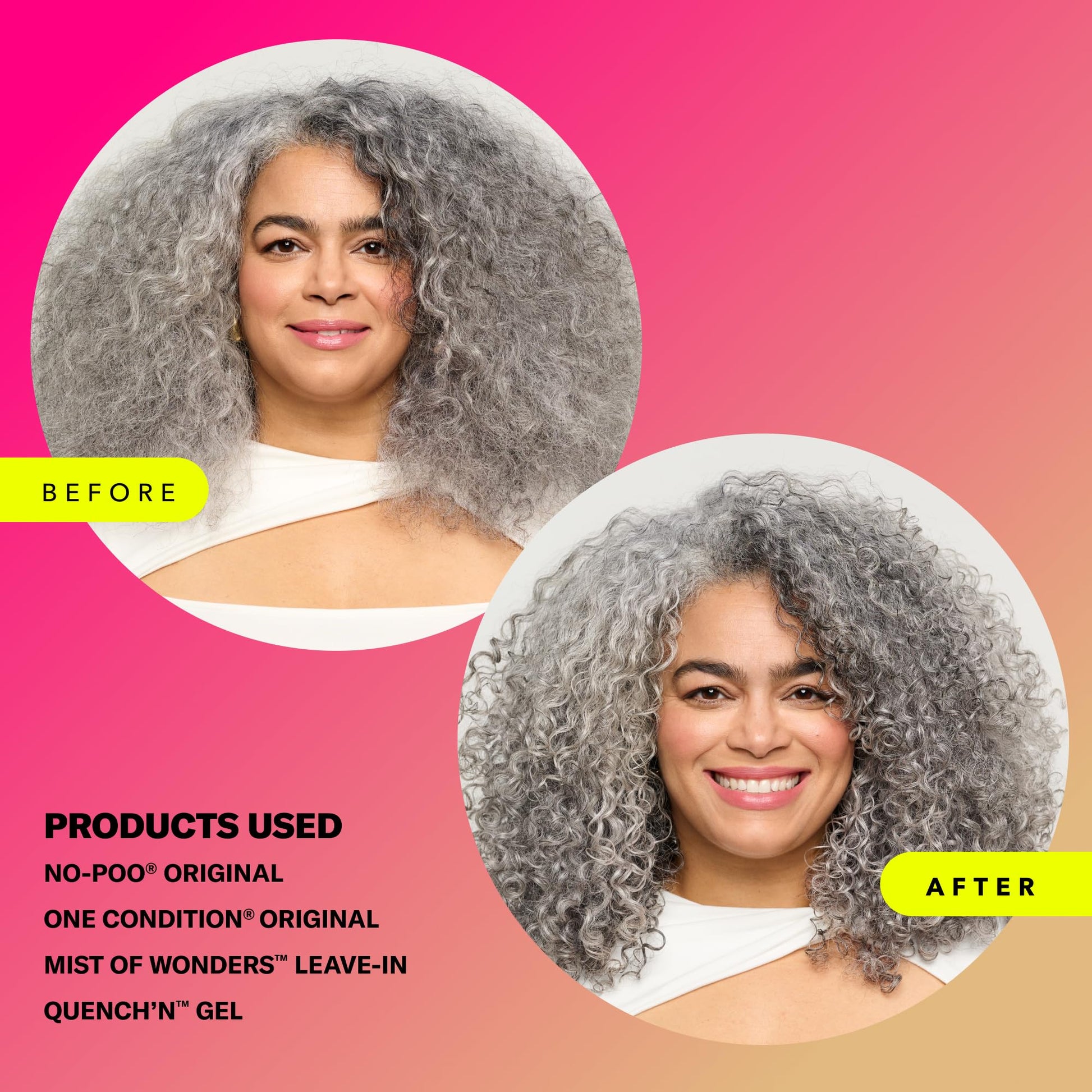 Light Coral DevaCurl Quench'n Define Gel Strong Hold Non-Crunch Styler, 12 Oz | Lasts up to 7 Days | Locks & Moisturizes Curls | Enhances Shine