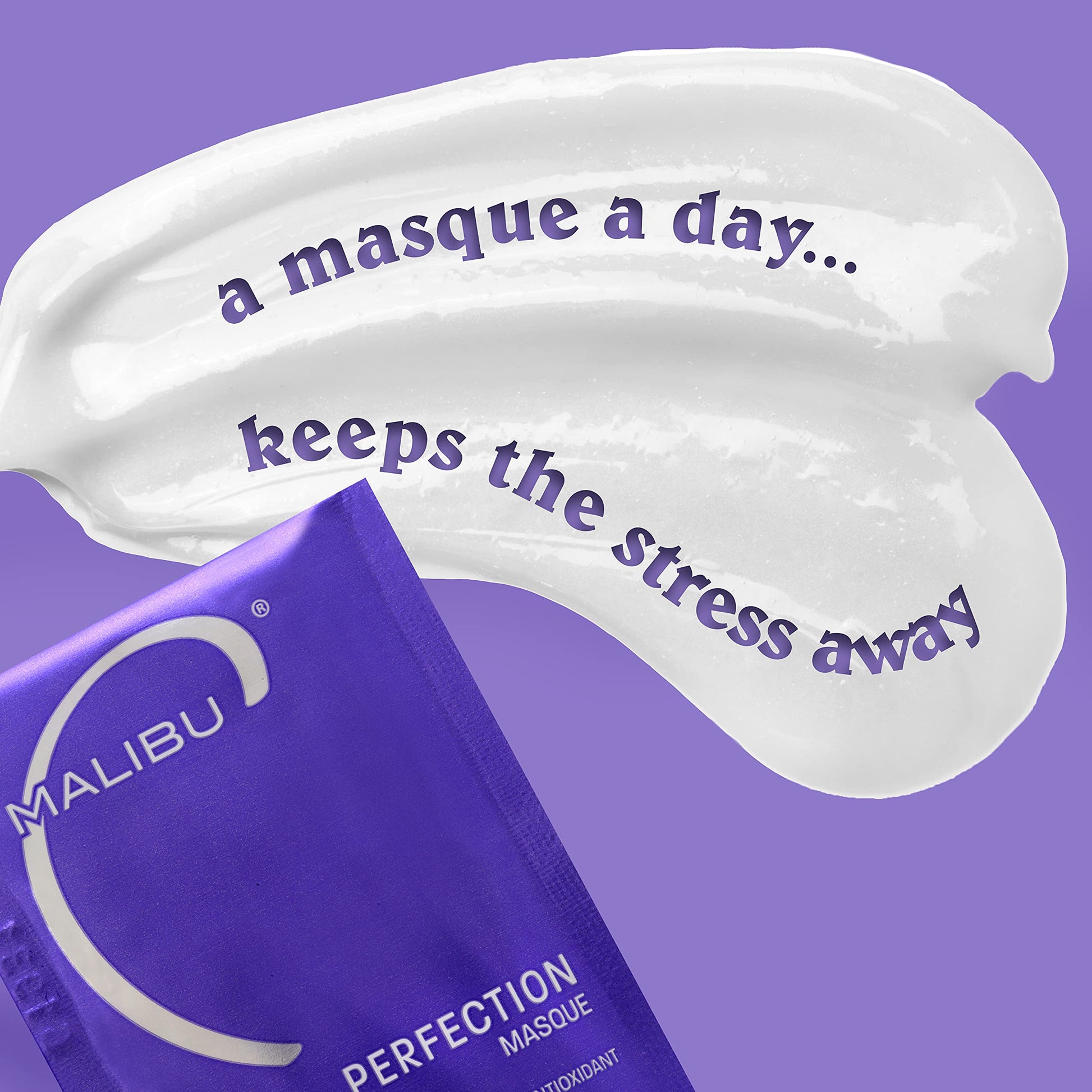 Medium Purple Malibu C Perfection Masque, 10 Count