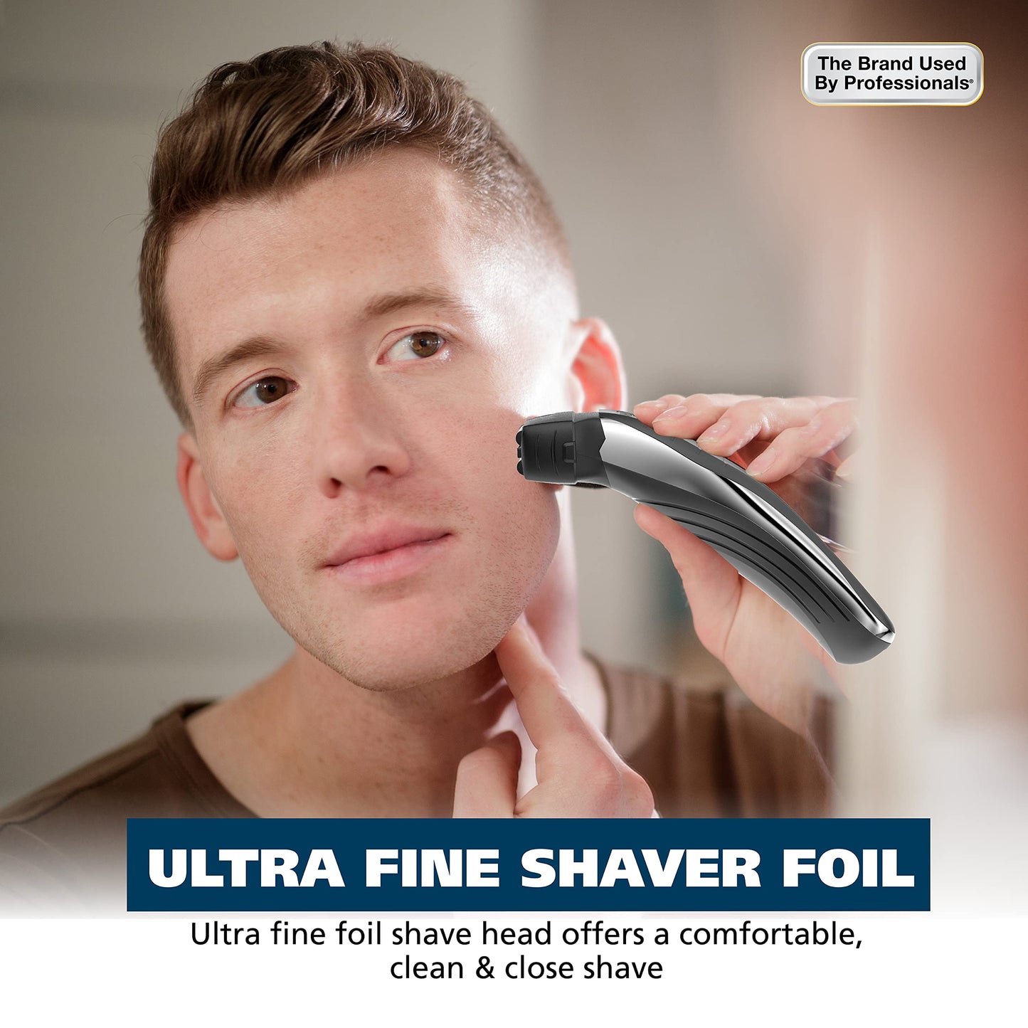 White Smoke Wahl Clipper 2-in-1 Shaver and Hair Clipper Lithium-Ion Rechargeable Cord Cordless Hair Clipper and Shaver Combo Kit - Model 79568