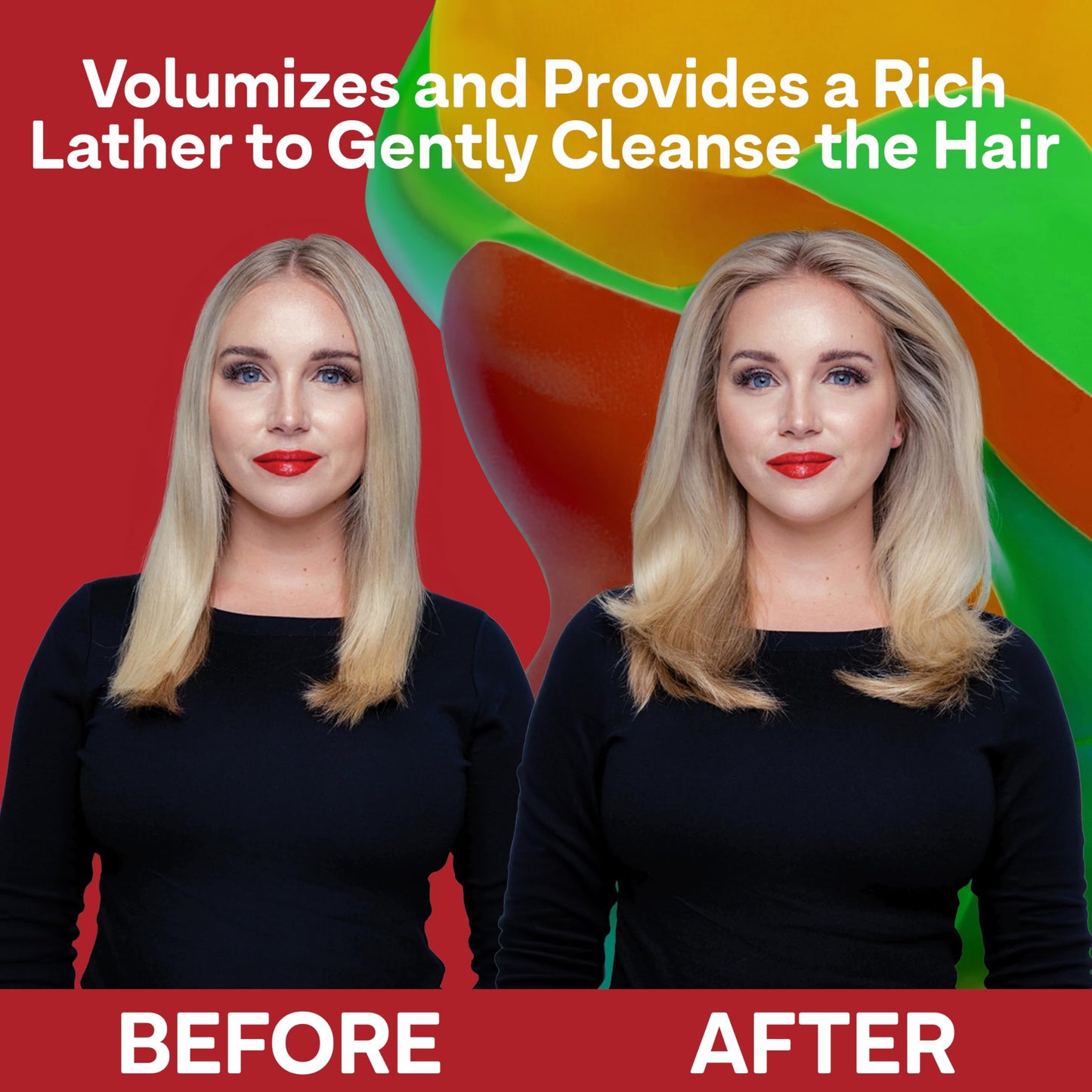 Black Colorproof Volume Gift Set - Volume Shampoo (8.5 Fl. Oz.), Volume Conditioner (8.5 Fl. Oz.), Pre-Tox Spray (6.7 Fl. Oz.)