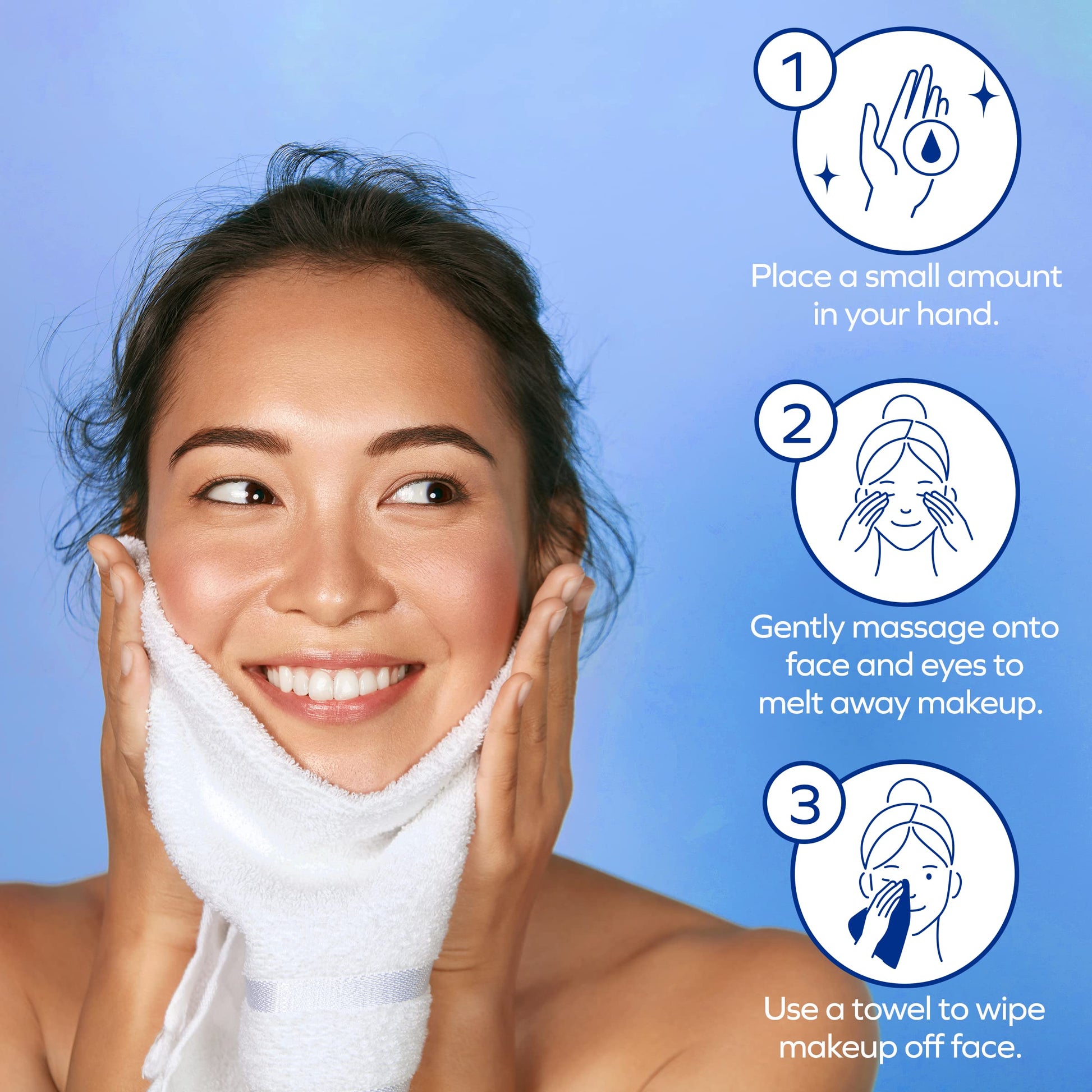 Light Blue Albolene Moisturizing Cleanser & Makeup Remover Balm - Fragrance-Free Facial Cream for Cleansing & Hydration - Multi-Use Skincare for All Skin Types - No Harsh Chemicals - 12 oz (Pack of 1)