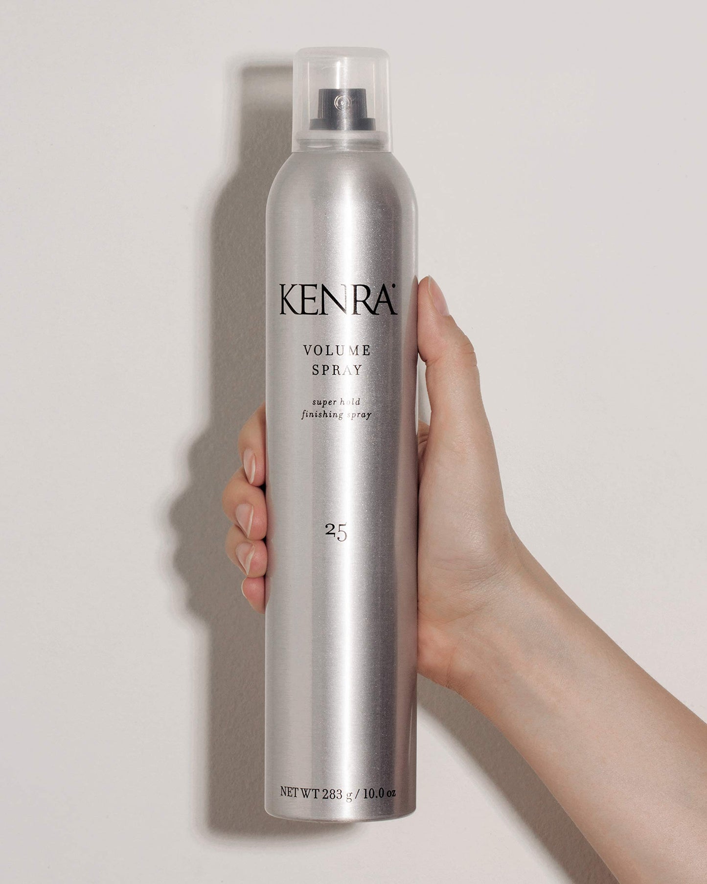 Light Gray Kenra Professional Volume Spray 25 50% | Super Hold Finishing & Styling Hairspray | Flake-free & Fast-drying | Wind & Humidity Resistance | All Hair Types | 16 oz (2-Pack)