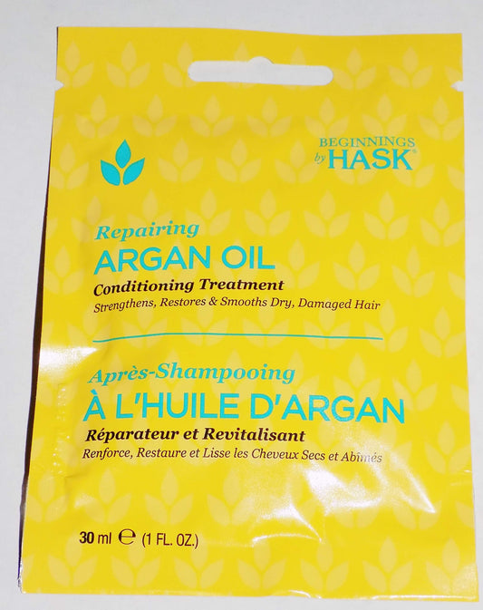 Goldenrod Beginnings By Hask Repairing Argan Oil Conditioning Treatment