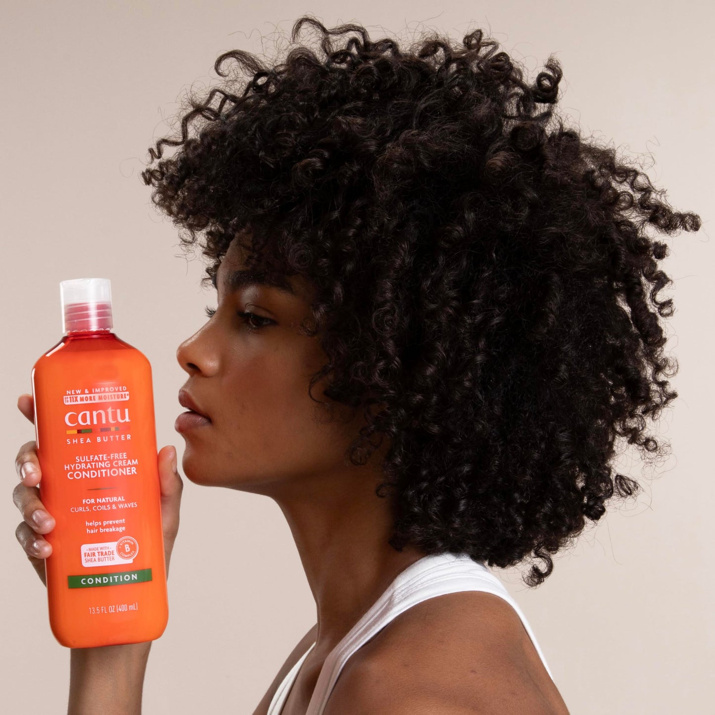 Black Cantu Shea Butter for Natural Hair Hydrating Cream Conditioner, 13.5 Ounce (07532-12/3EU)