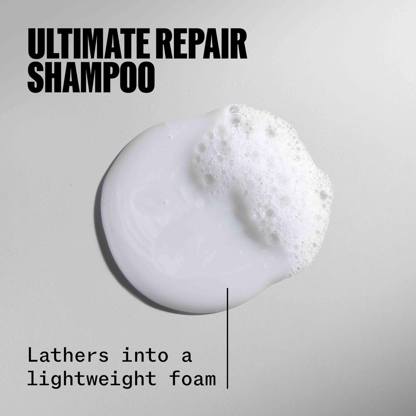 Gray Wella Professionals ULTIMATE REPAIR Shampoo for Damaged Hair | Replenishes and Repairs | 8.4 Fl Oz - Packaging May Vary