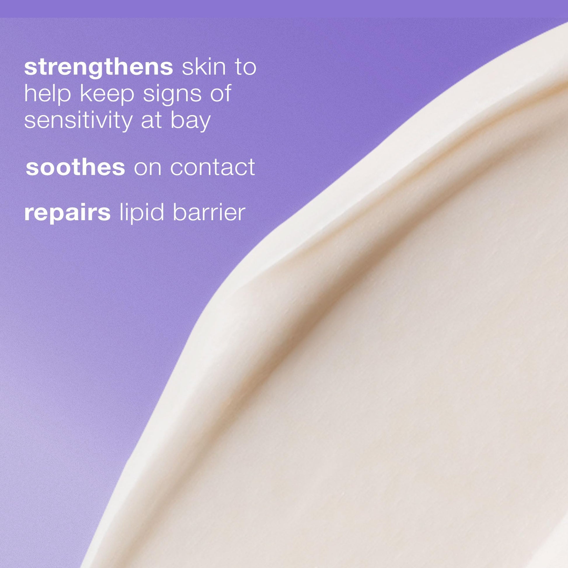 Light Gray Dermalogica Stabilizing Repair Cream, Face Moisturizer for Sensitive Skin with Cica - Strengthens, Soothes, and Repairs Skin Barrier, 3.4 fl oz