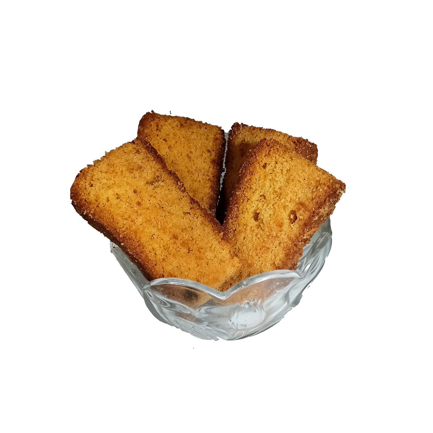 White Smoke MidBreak - Cake Rusk, Extra Soft, Cake Rusk, 100% Eggless, Premium Handmade Cake Rusks, 300 Gm, Pack of 1