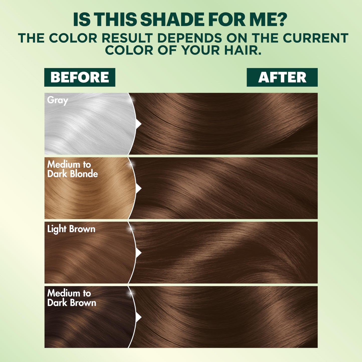 Dark Slate Gray Garnier Nutrisse Ultra Coverage Hair Color, Permanent Hair Dye for Up to 8 Weeks of Stubborn Gray Coverage, Vegan & Cruelty-Free, 600 Deep Light Natural Brown (Spiced Hazelnut), 1 Count
