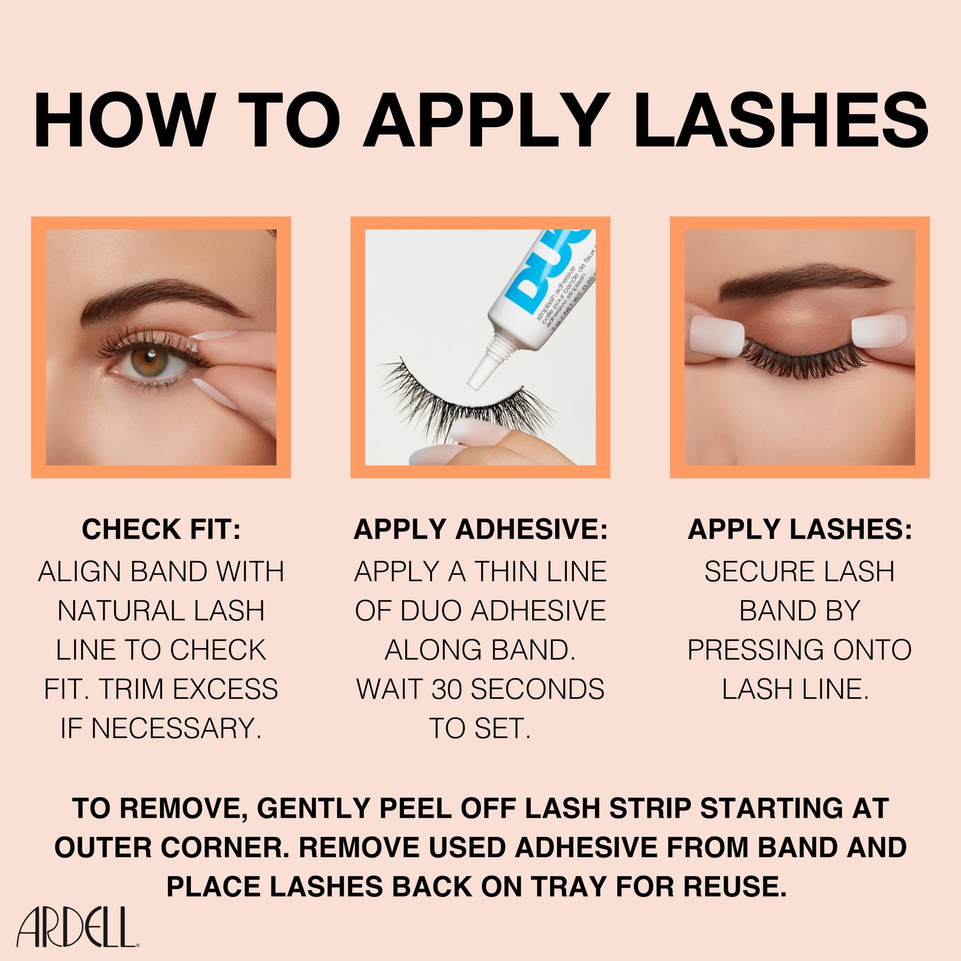 Antique White Naked Lashes 420