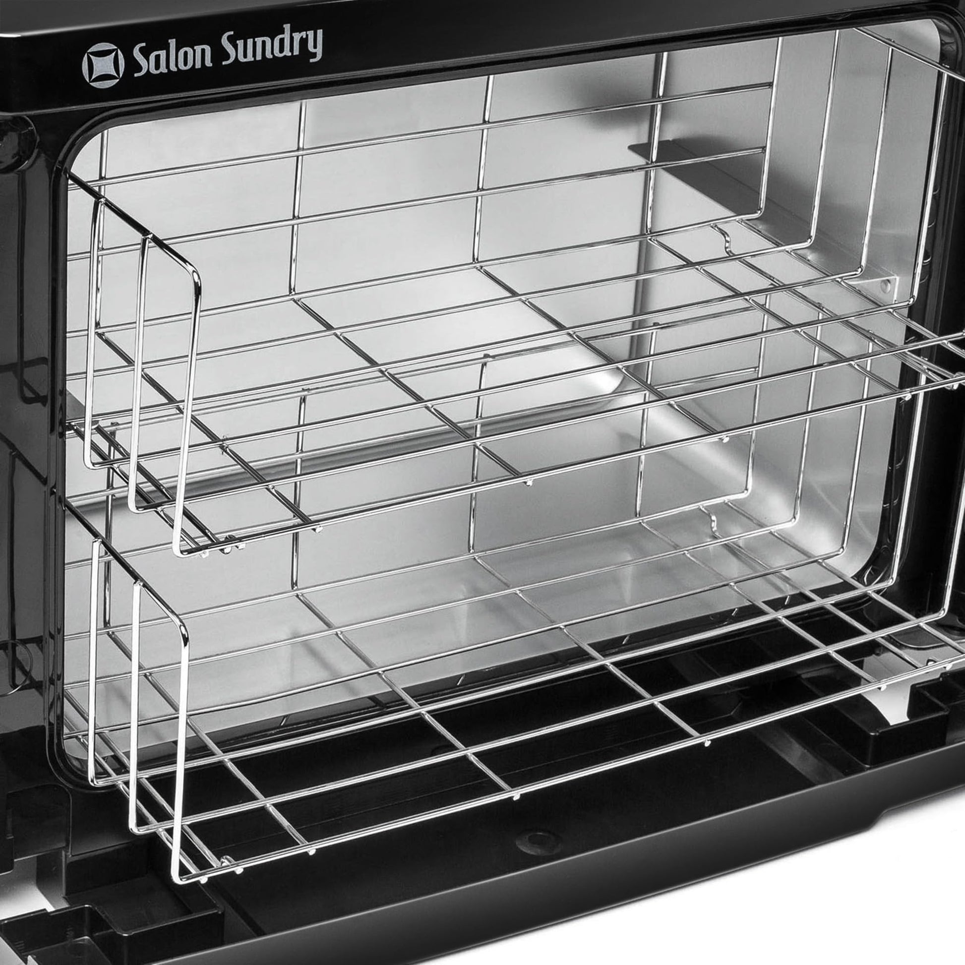 Gray Salon Sundry Professional High Capacity Hot Towel Warmer Cabinet - Facial Spa and Salon Equipment - Black