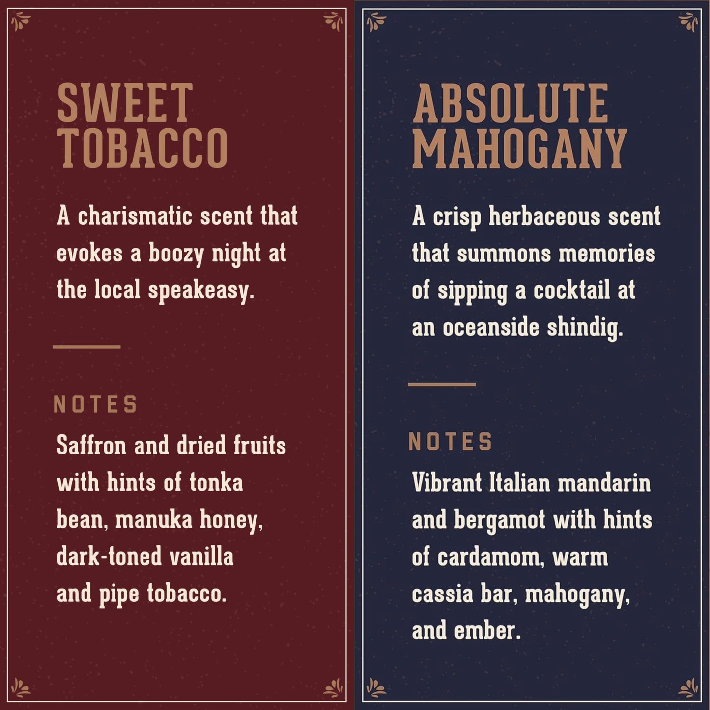Dark Slate Gray 18.21 Man Made Sweet Tobacco & Absolute Mahogany 3-in-1, 18 oz Wash 2-Set Bundle, All Hair & Skin Types for Men, Strengthens and Moisturizes in a Manly Aroma