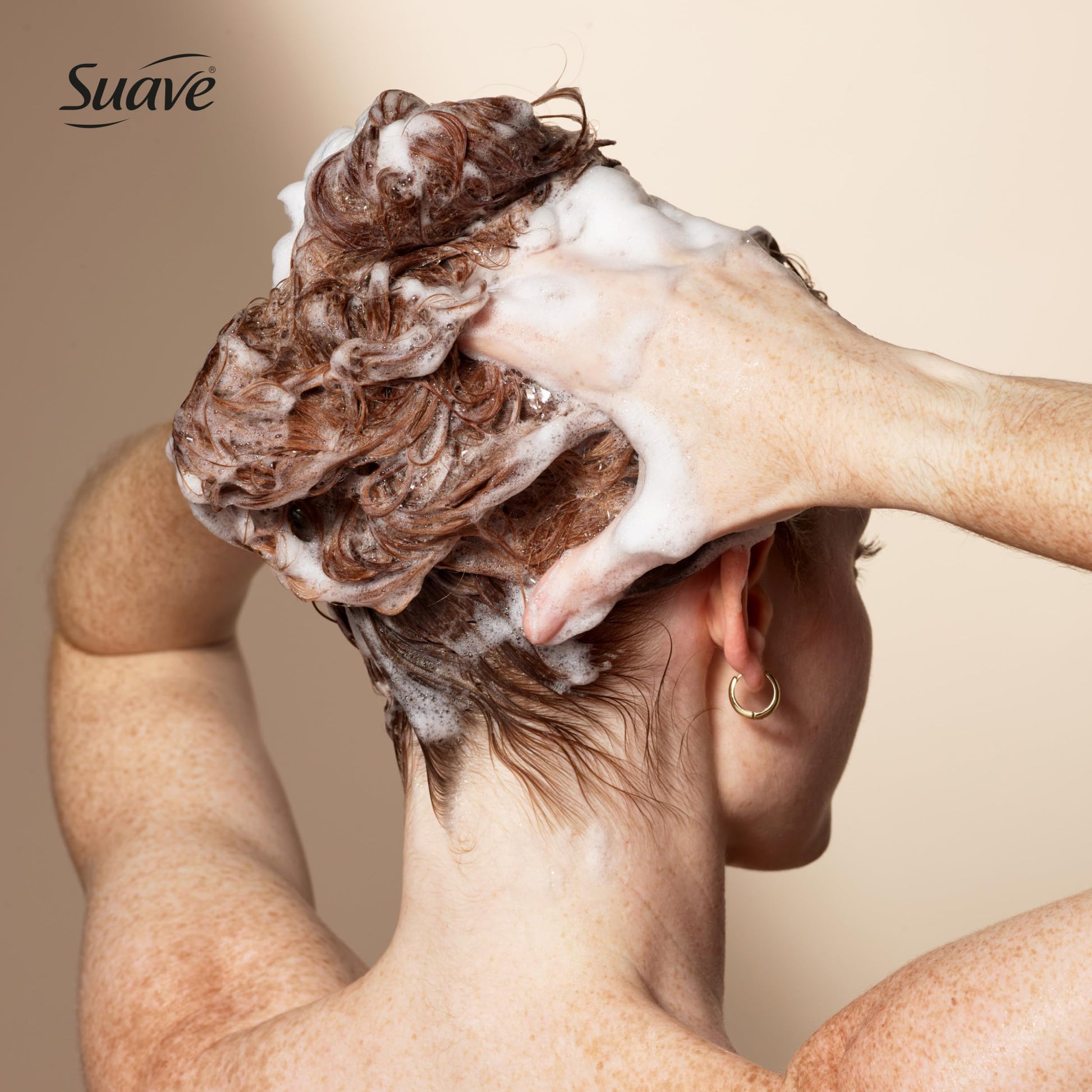 Antique White Suave Keratin Infusion Color Care Shampoo For Color Treated Hair, Anti Fade & 48HR Frizz Control, Smooths & Adds Shine, 28 FL OZ Pump, 4 Count