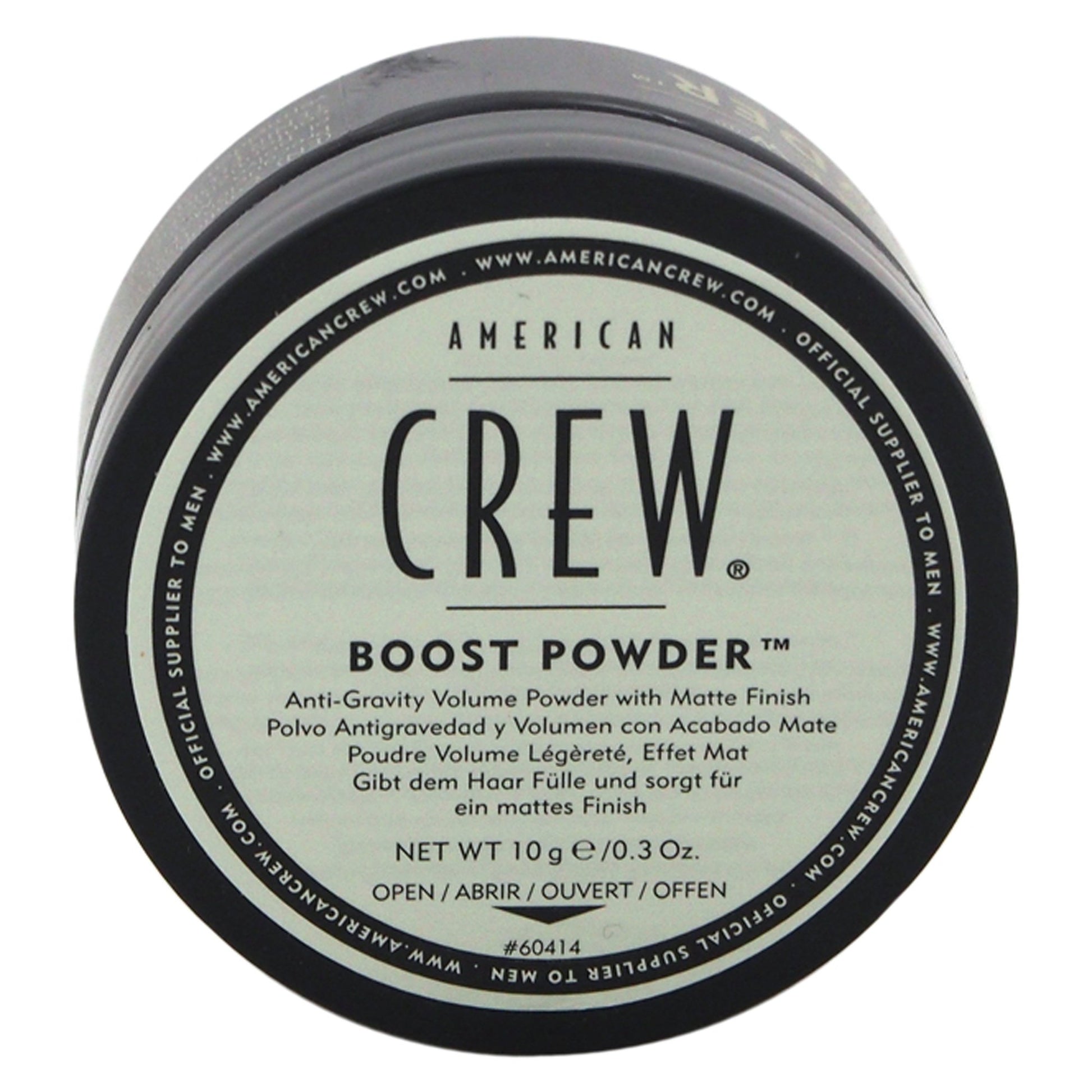 White Smoke American Crew Boost Powder for Men, 0.3 Ounce