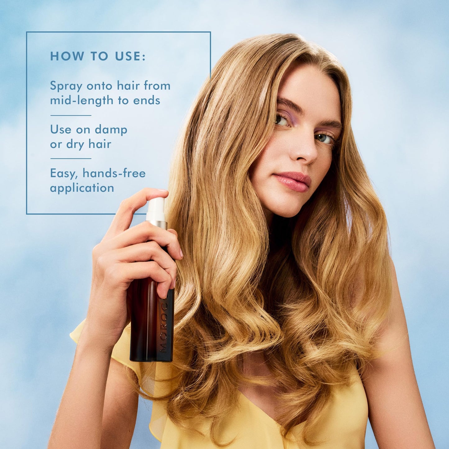 Light Gray Moroccanoil Treatment Hair Oil Mist 0.85 Fl. Oz.