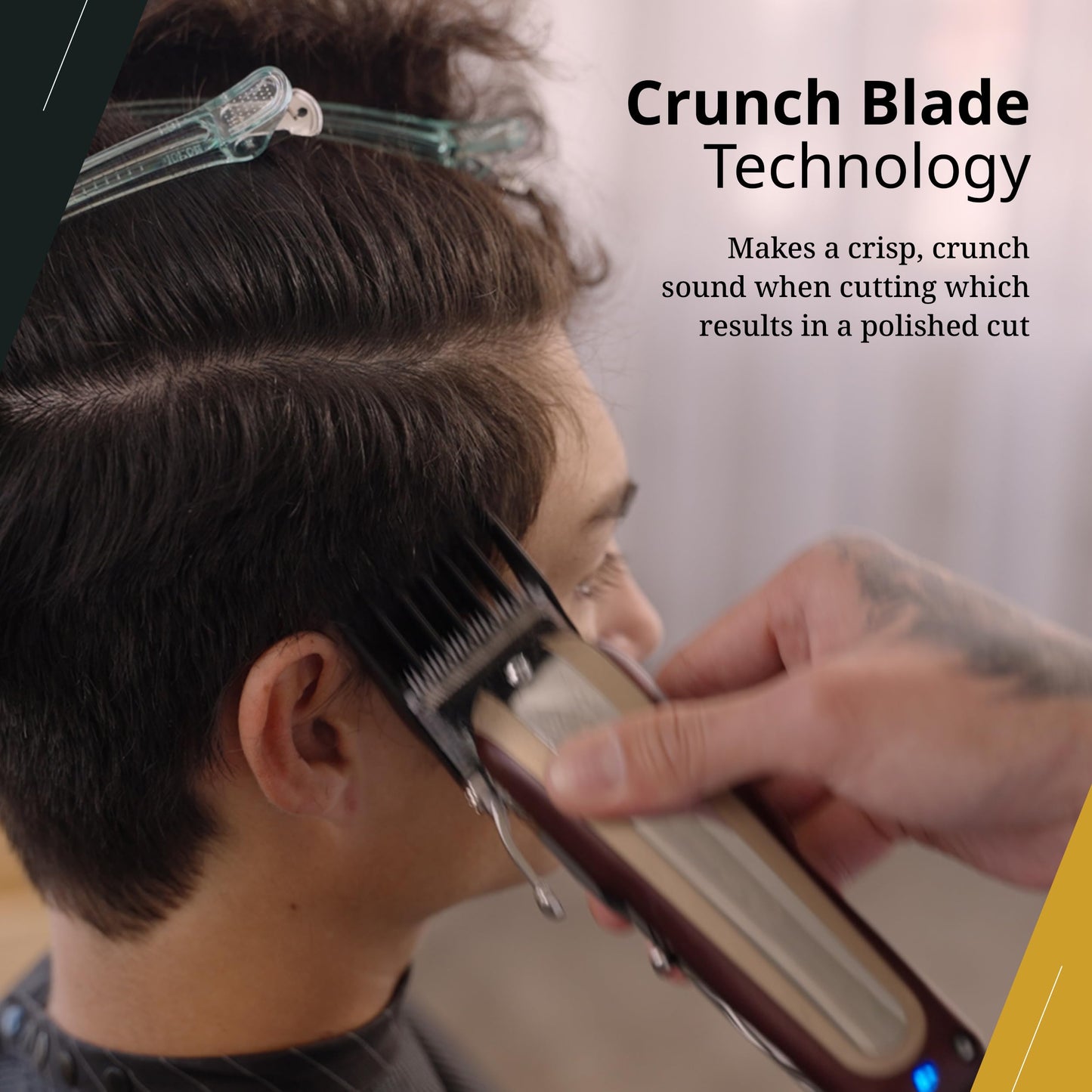 Black Wahl Professional 5 Star Series Cordless Legend Clipper, High-Performance Hair Cutting Tool with 100-Minute Run Time, Lithium Ion