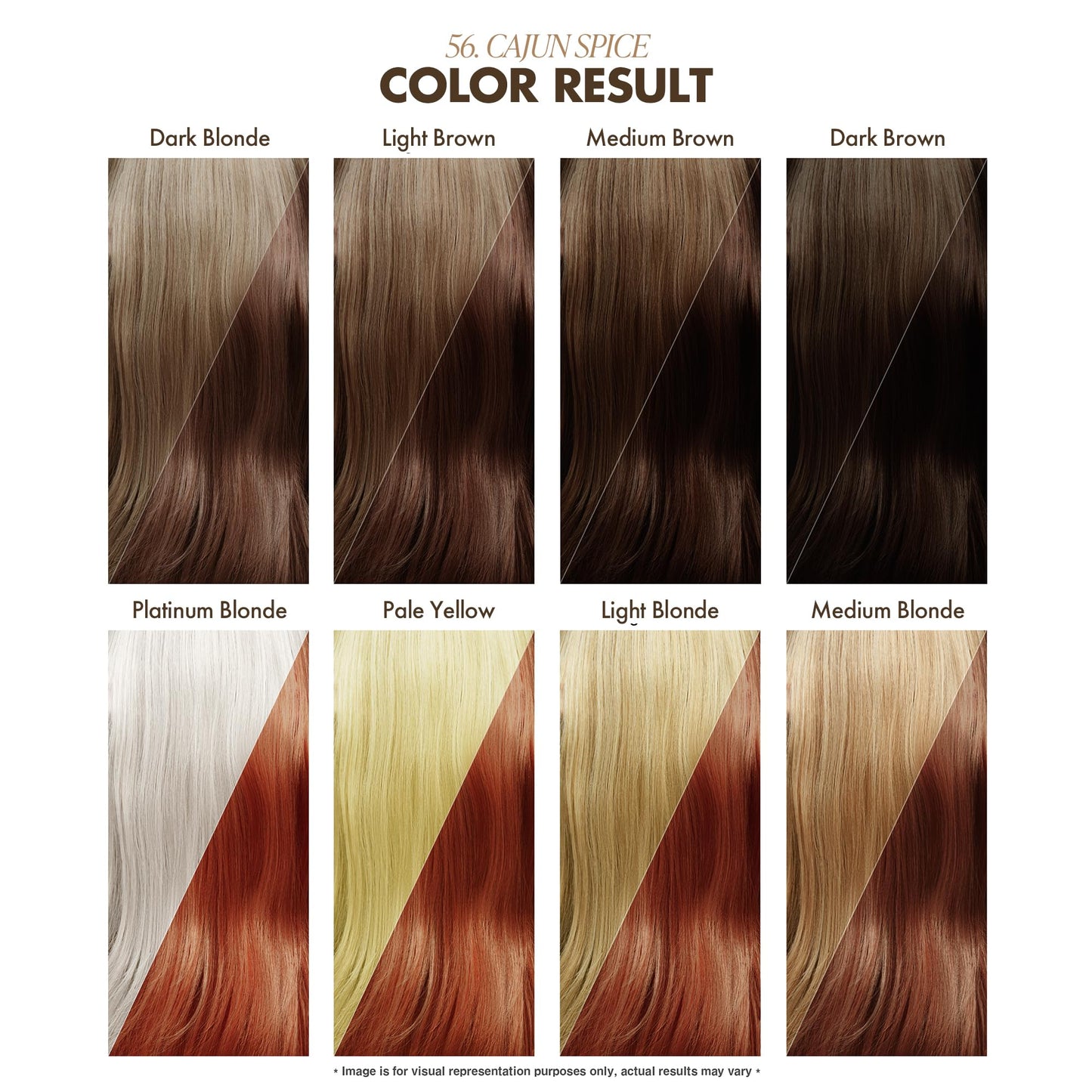 White Smoke Adore Semi Permanent Hair Color - Vegan and Cruelty-Free Brown Hair Dye - 4 Fl Oz - 056 Cajun Spice (Pack of 1)