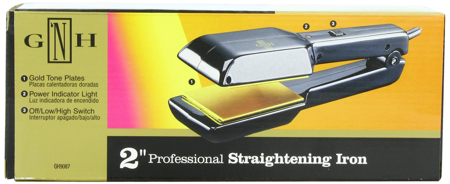 Dark Slate Gray Gold 'N Hot Professional Straightening Iron