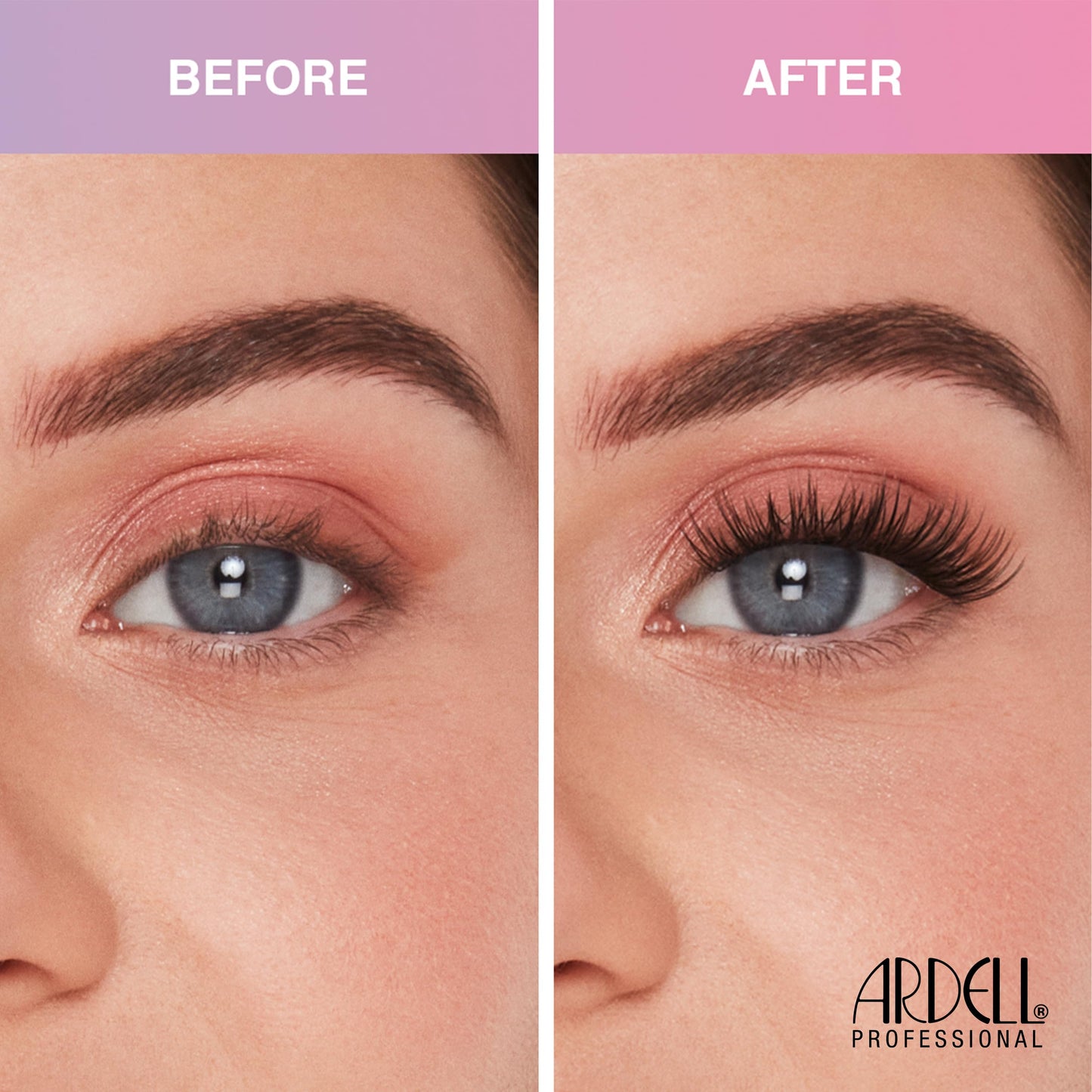 Dark Salmon Ardell Press On Lashes Wispies Natural – Pre Glued Underlash Extensions, Wispy Lash Clusters, No Glue Needed, DIY Eyelash Cluster Extensions, 100 ct