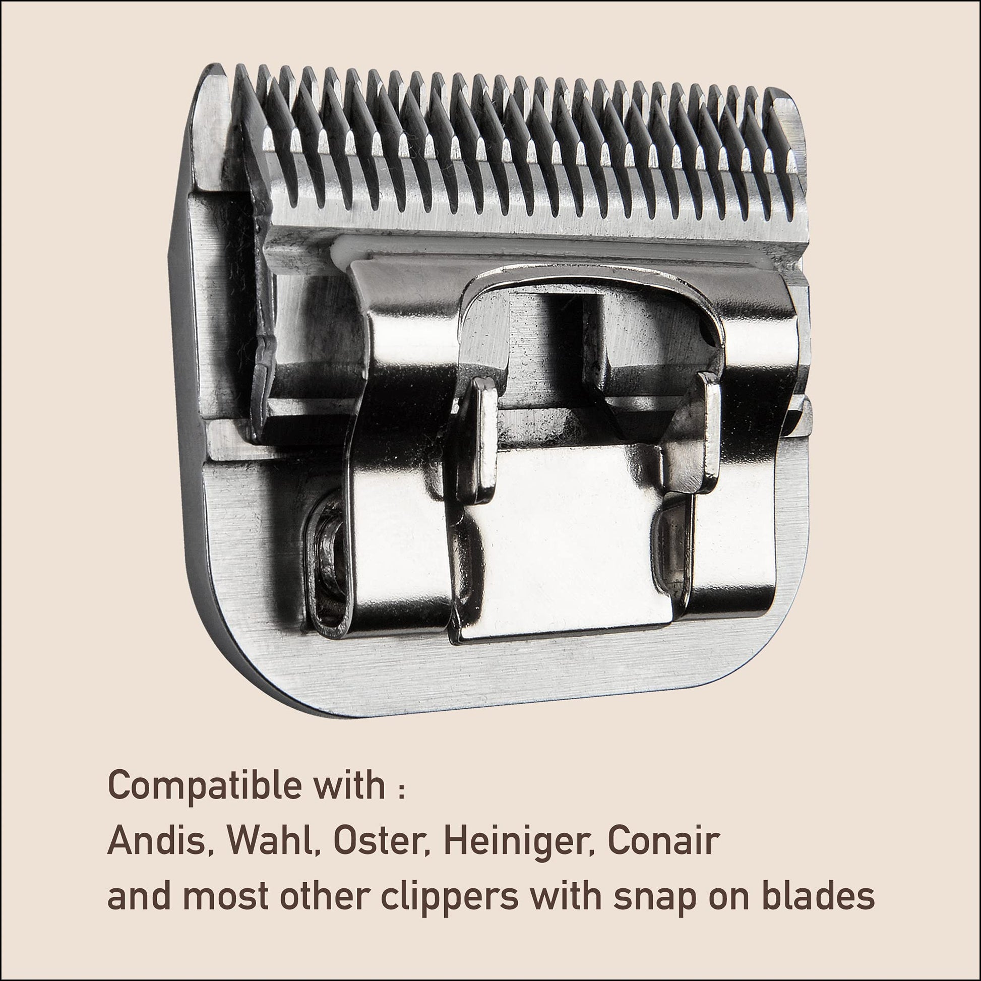 Antique White FURZONE 30 Blades for Dog Grooming, Size 30 1/50" Dog Clipper Blade, Made of Extra Durable Japanese Steel, Compatible with Most Andis, Oster, Wahl A5 Clippers
