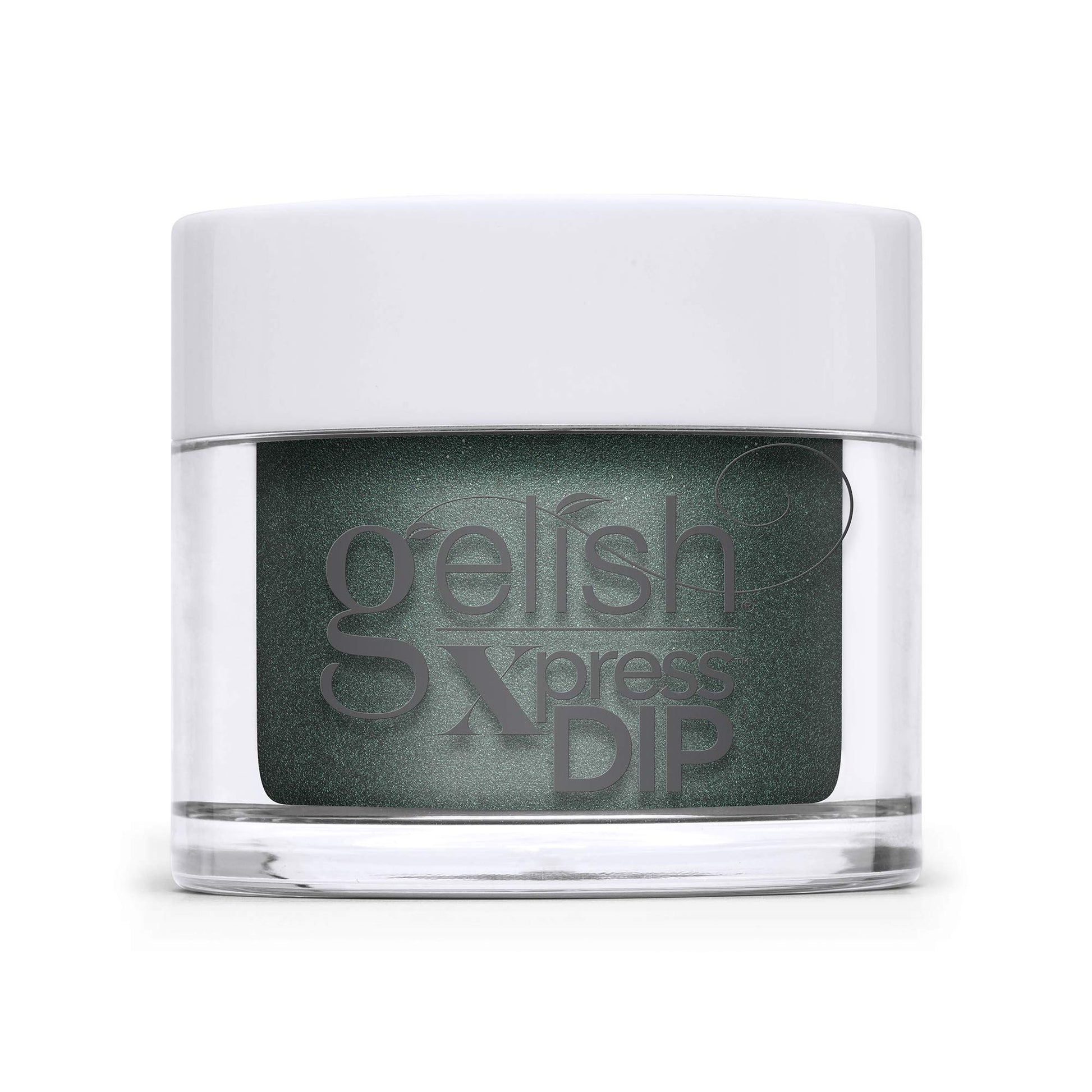 Lavender Gelish Xpress Dip "Mistress of Mayhem" Disney Villains Collection, 1.5 oz. - Emerald Glitter