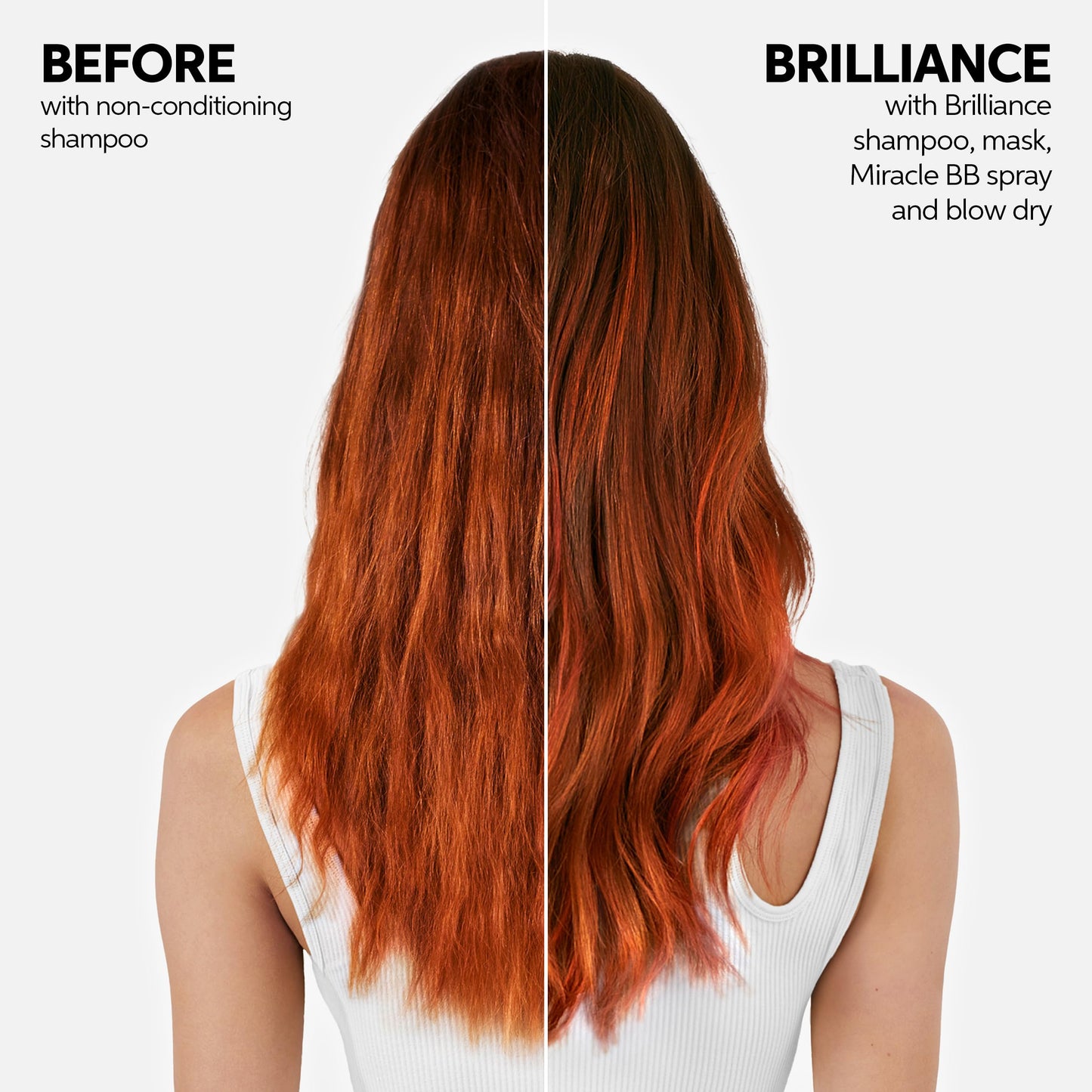 White Smoke Wella Professionals Invigo Brilliance Color Vibrancy Mask for Coarse Hair | Conditioning & Moisturizing Treatment | 16.9 Fl Oz