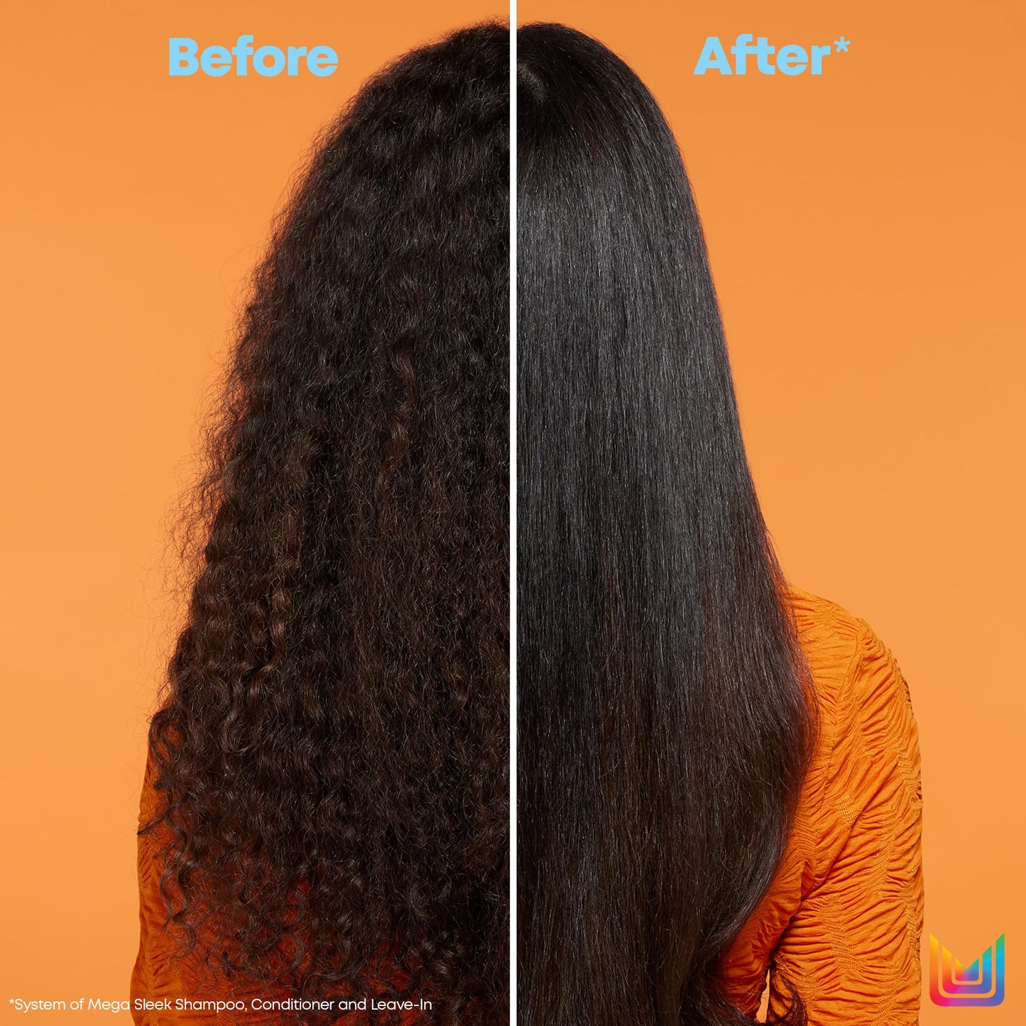 Sandy Brown Matrix Mega Sleek Conditioner - Smoothing and Detangling, Moisturizes and Adds Shine, For Dry, Damaged & Frizzy Hair, Salon Professional Conditioner, With Shea Butter, Vegan, 10.1 Fl Oz