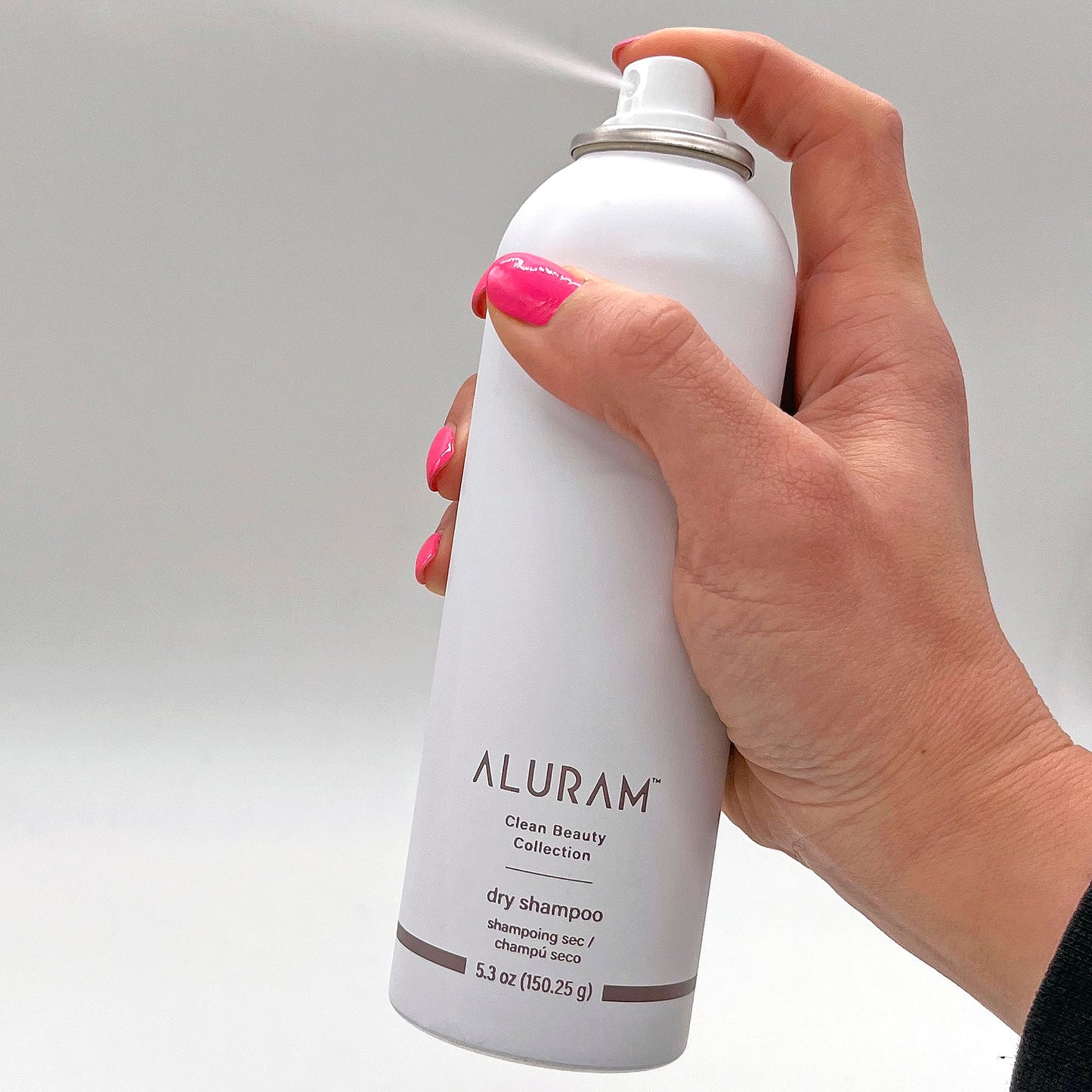Gray ALURAM Dry Shampoo, Refresh & Revitalize Hair Between Washes, 5.3 Fl Oz