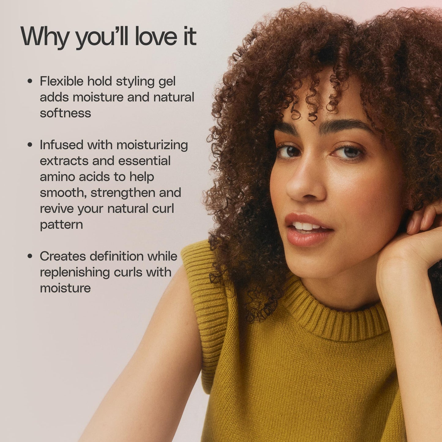 Light Gray Ouidad Curl Quencher Moisturizing Styling Gel - 8.5 fl oz, Bouncy, Soft & Defined Curls, On-The-Go Style Refresher, Frizz Control, Curl Defining Gel, Flexible Lasting Hold, For Tight Curls