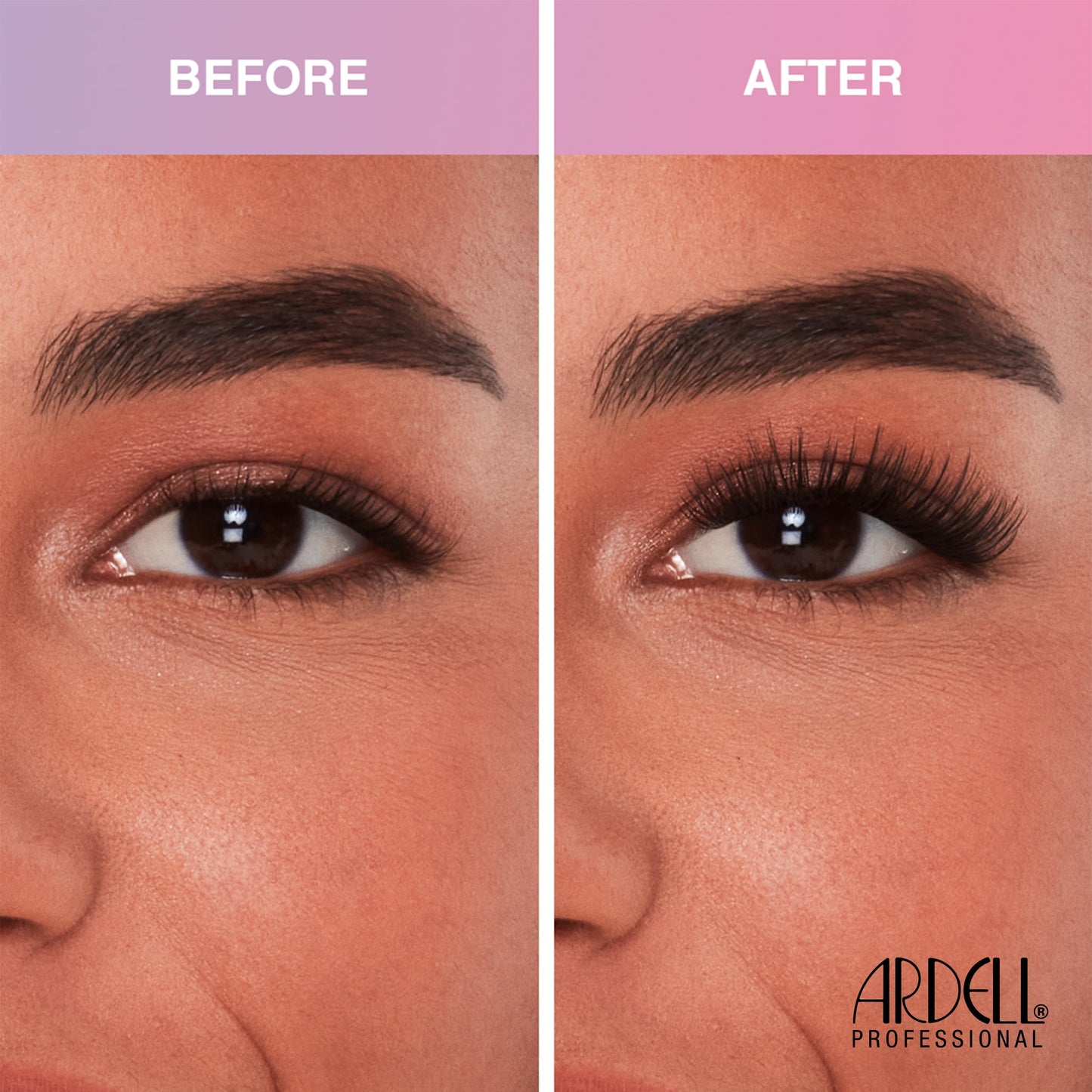 Dark Salmon Ardell Press On Lashes Underlash Extensions, Faux Mink Natural – Pre-Glued Lash Clusters, No Glue Needed, Eyelash Cluster, Green Tea & Peptides Infused with Applicator, DIY Lash Extensions, 30 ct