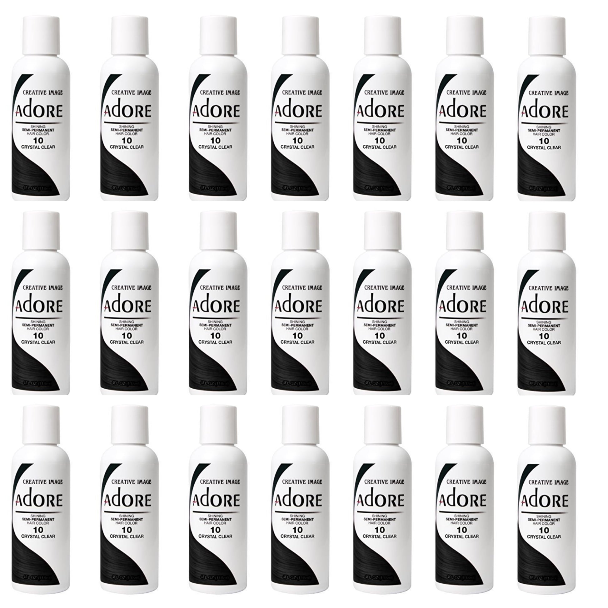 White Smoke Adore 010 Crystal Clear (Pack of 24)