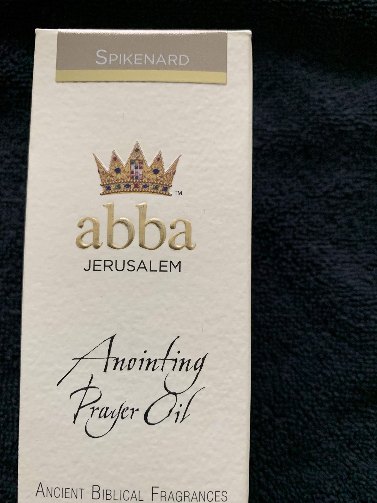 Black ABBA Anointing Oil-Covenant Oil-1/2 Oz