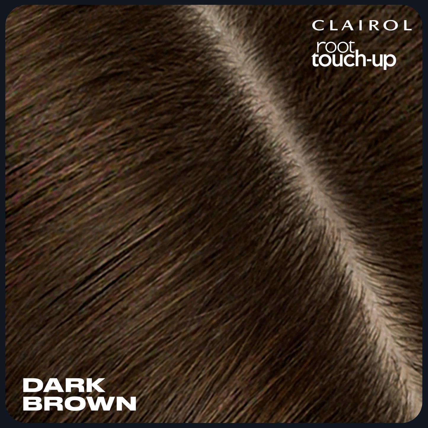 Black Clairol Root Touch-Up Temporary Concealing Powder, Dark Brown Hair Color | Ammonia Free | Instantly Cover Roots + Define Eyebrows | On-the-Go Compact with Mirror and Application Brush | Pack of 1