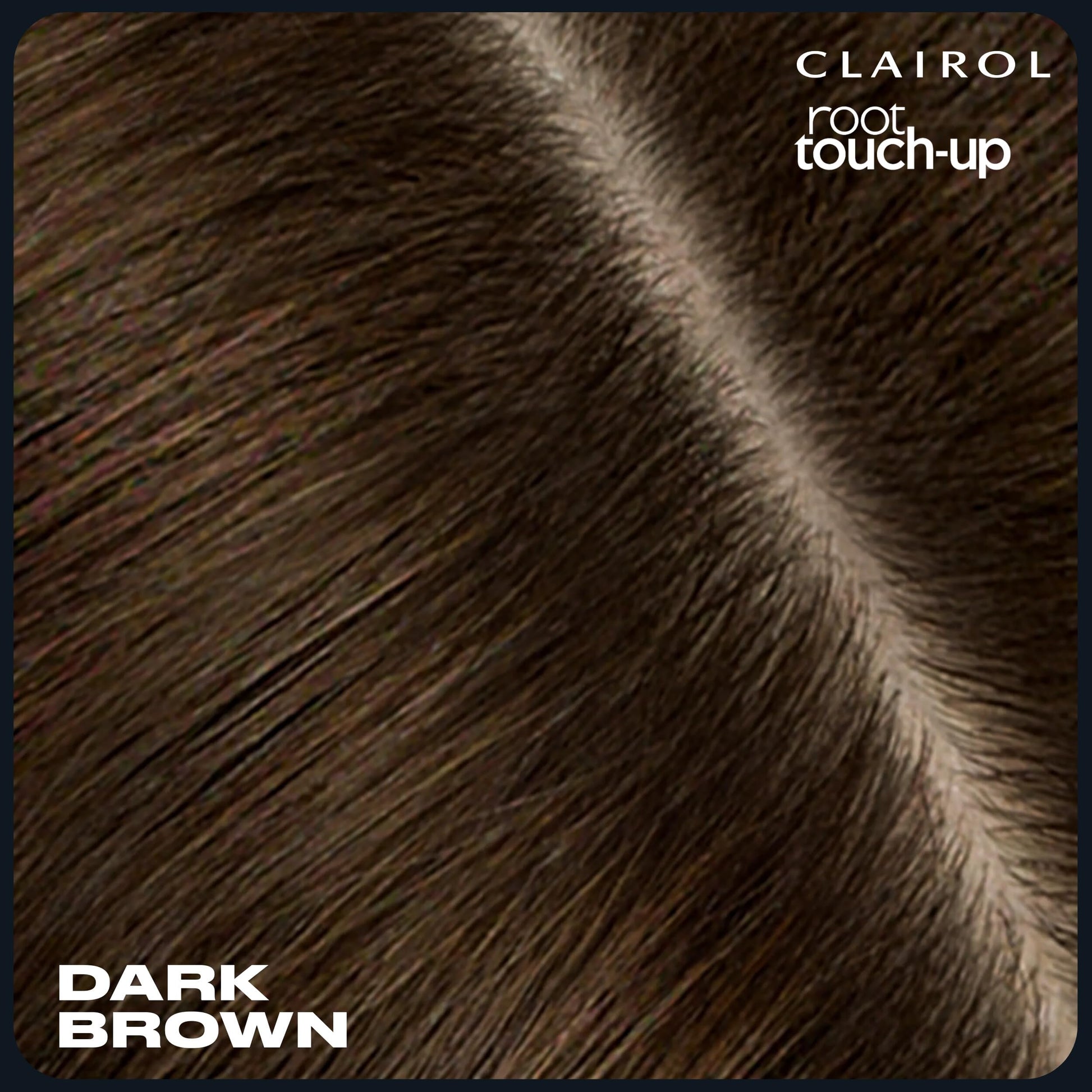 Black Clairol Root Touch-Up Temporary Concealing Powder, Dark Brown Hair Color | Ammonia Free | Instantly Cover Roots + Define Eyebrows | On-the-Go Compact with Mirror and Application Brush | Pack of 1