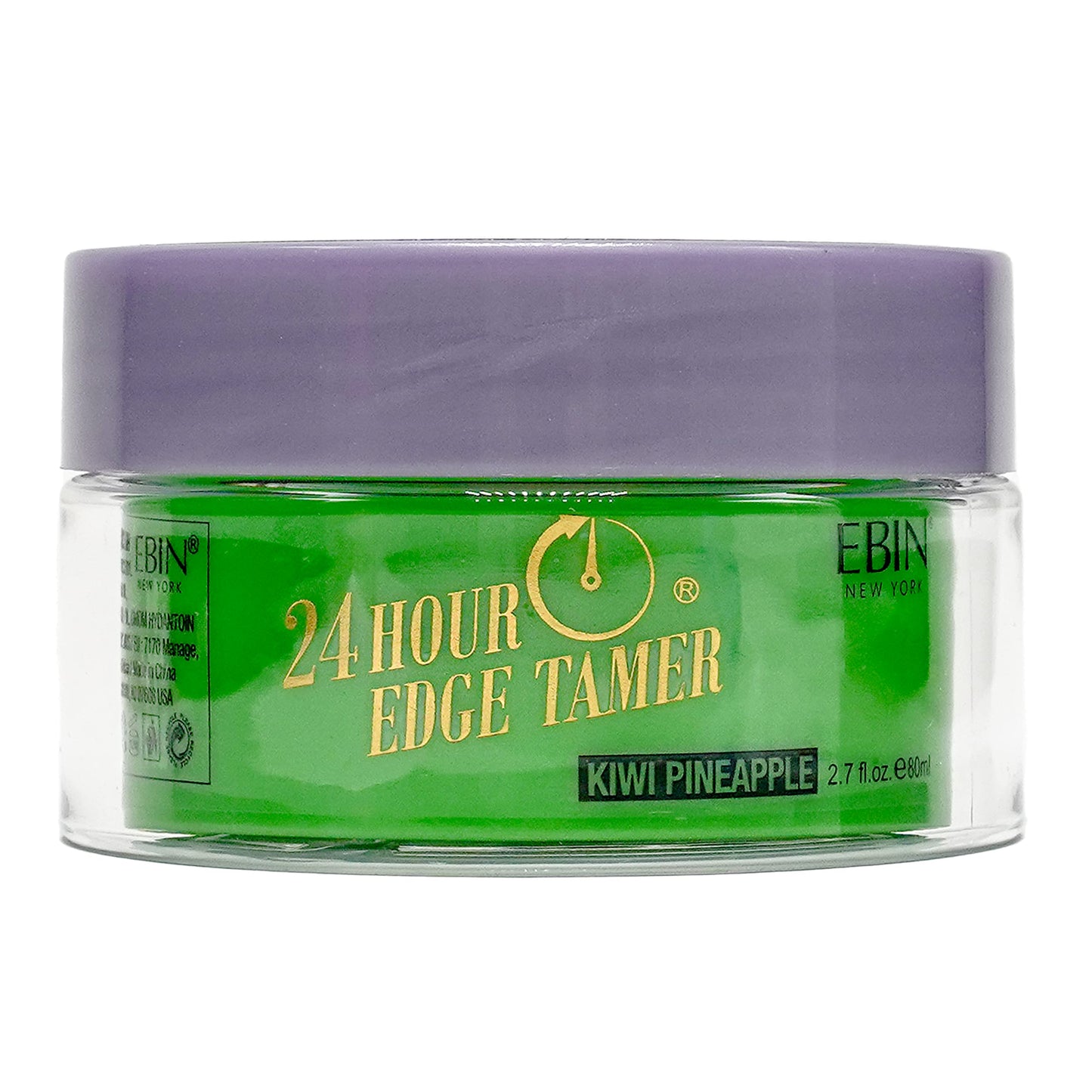 Slate Gray EBIN NEW YORK 24 Hour Edge Tamer Refresh (2.7 oz, Kiwi Pineapple)