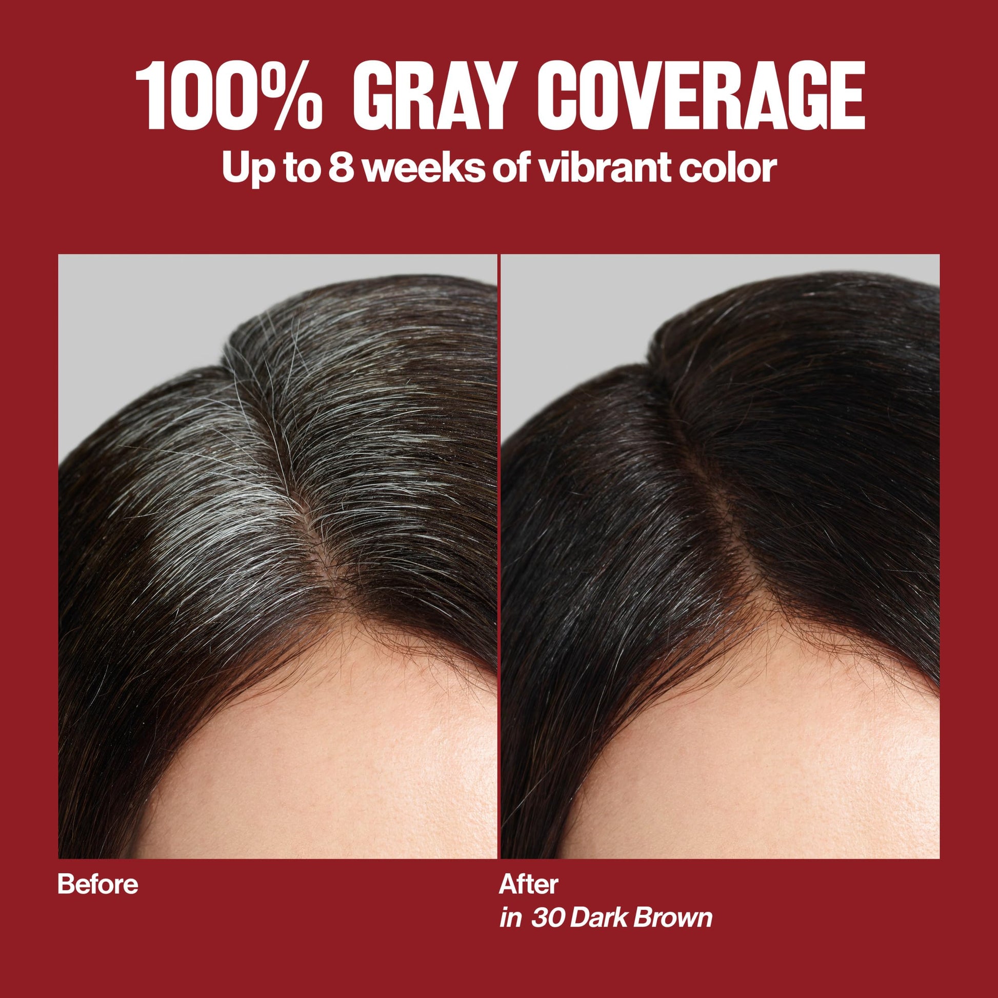 Black Revlon ColorSilk with Bond Repair Complex, Auburn Permanent Hair Color, 100% Gray Coverage, Ammonia Free Hair Dye, Vegan Keratin, 49 Auburn Brown (Pack of 3)