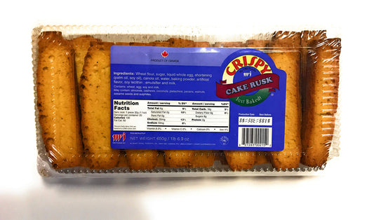 White Smoke Crispy Cake Rusk Net WT. 550g