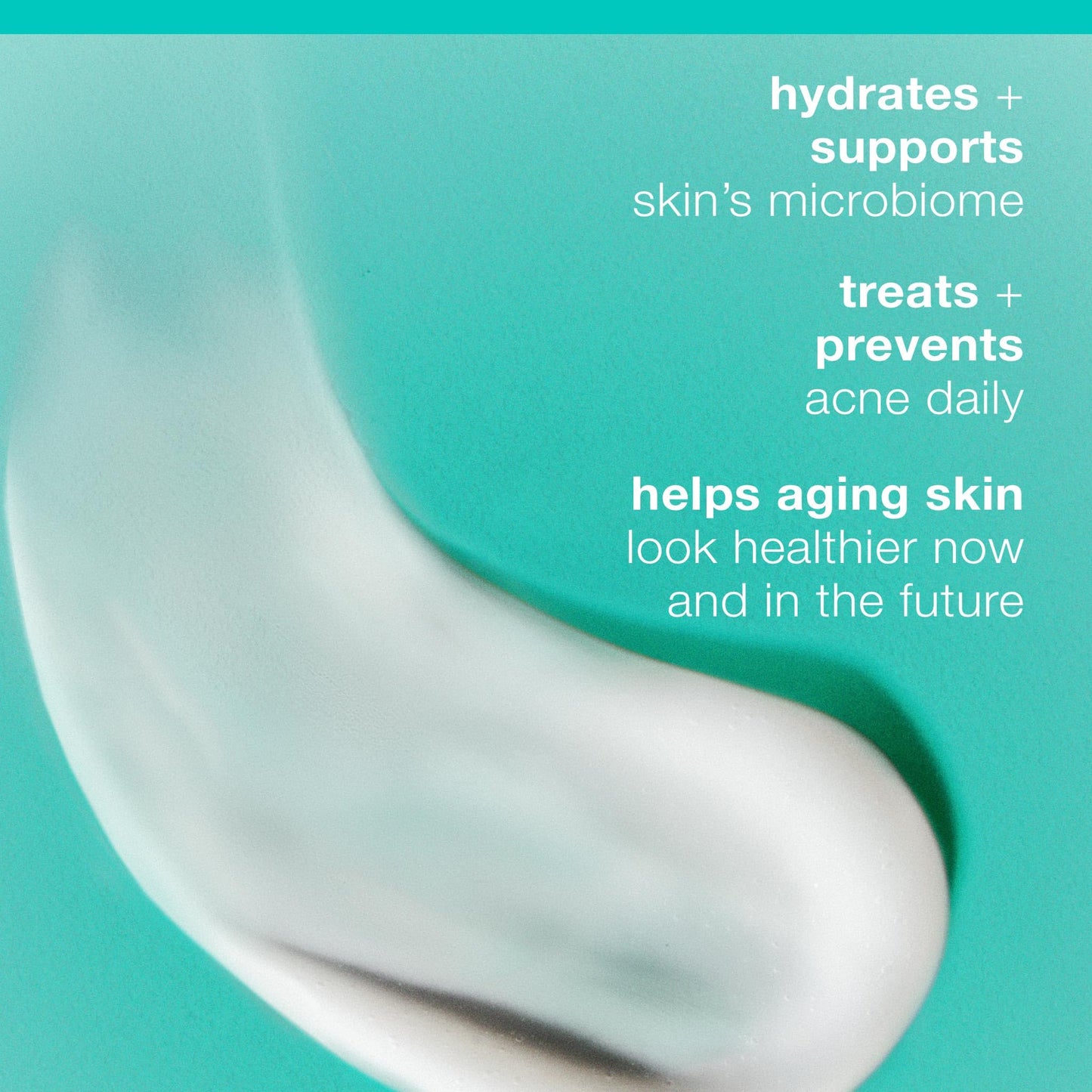 Medium Turquoise Dermalogica Acne Biotic Face Moisturizer, Lightweight Daily Lotion - Helps with Aging Skin and Prevents Breakouts, 1.7 fl oz
