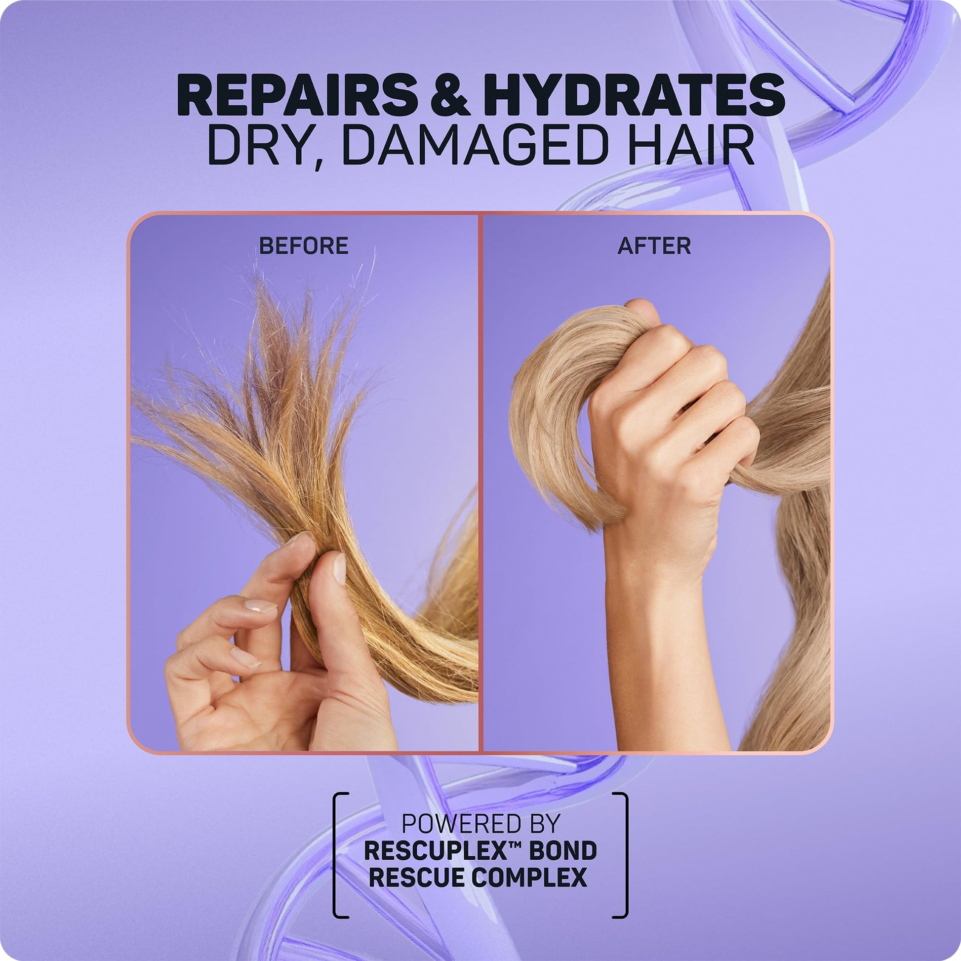Light Steel Blue Marc Anthony Bond Repair Purple Hair Shampoo for Blonde & Grey Hair, Blonde Repair - Color-Safe Toning Hair Shampoo Neutralizes Yellow, Brassy Tones & Repairs Weak Broken Bonds
